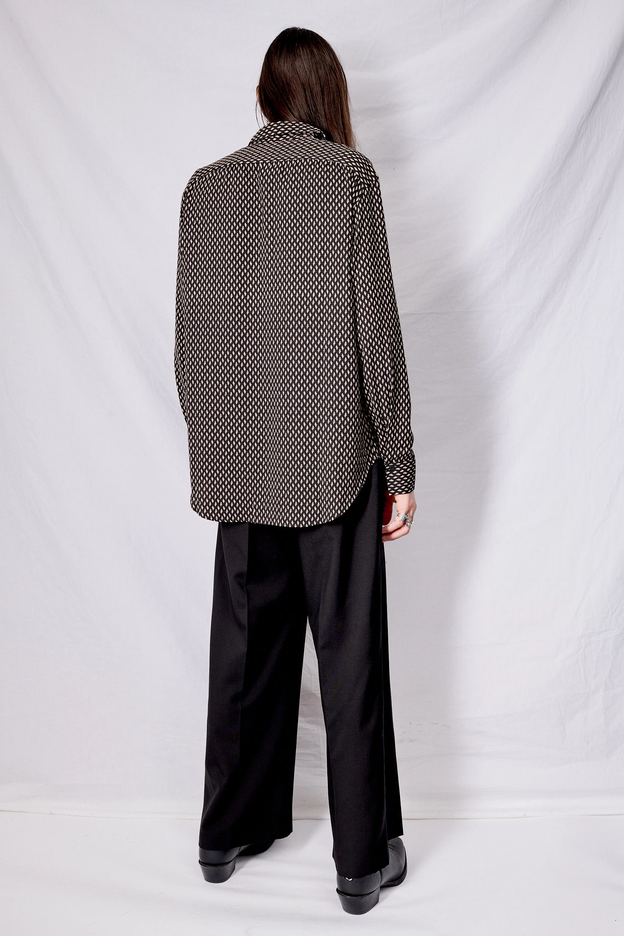Black Suiting Homme Pant - Image 7