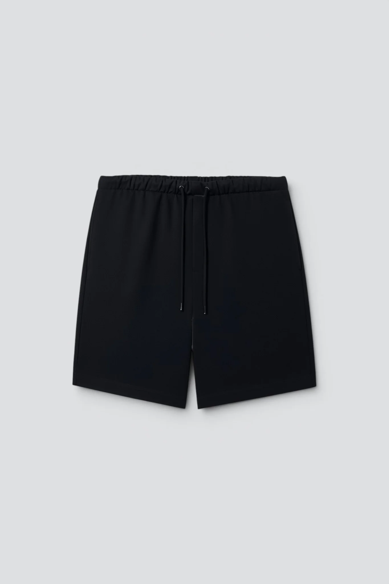 Black Suiting Standard Shorts - Image 2