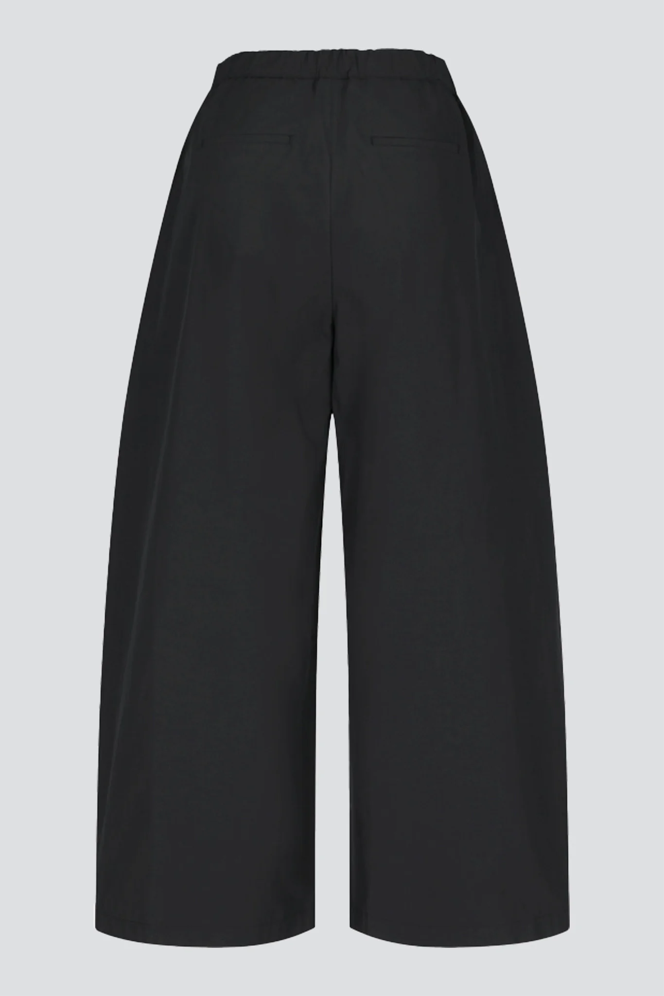 Black Three Tuck Banding Pant - Image 3