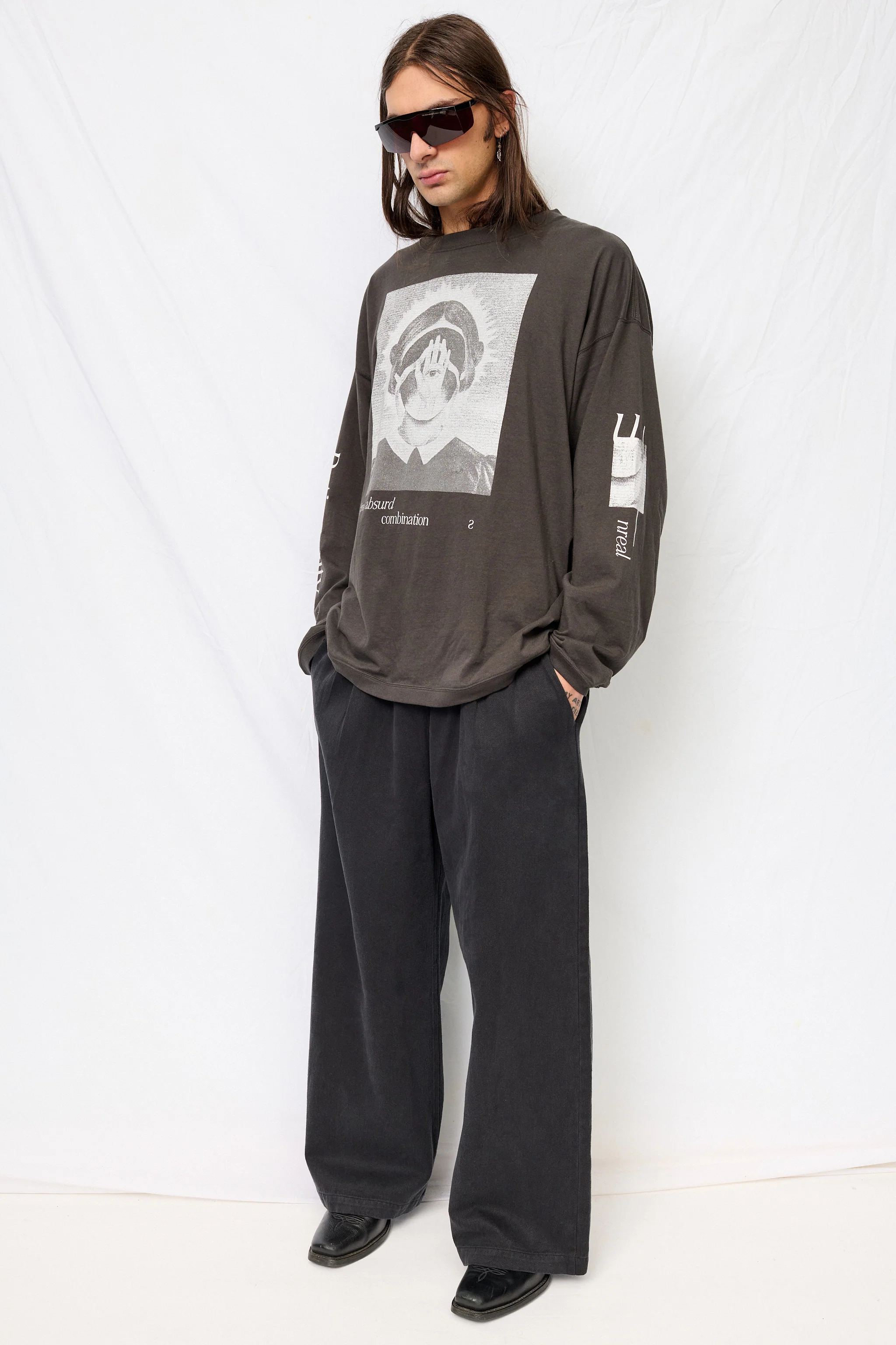 Black Twill Disco Pant - Image 4