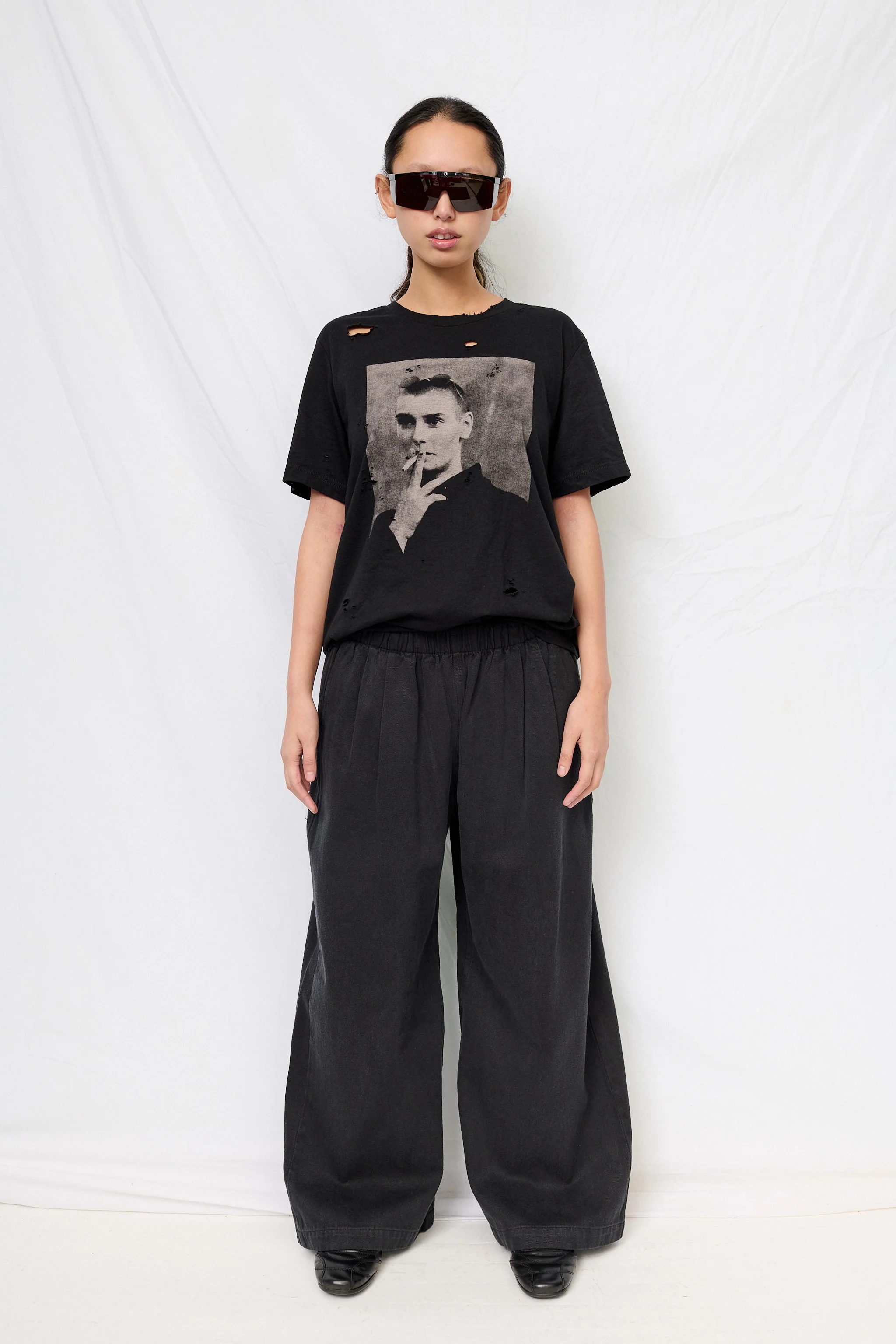 Black Twill Disco Pant - Image 6