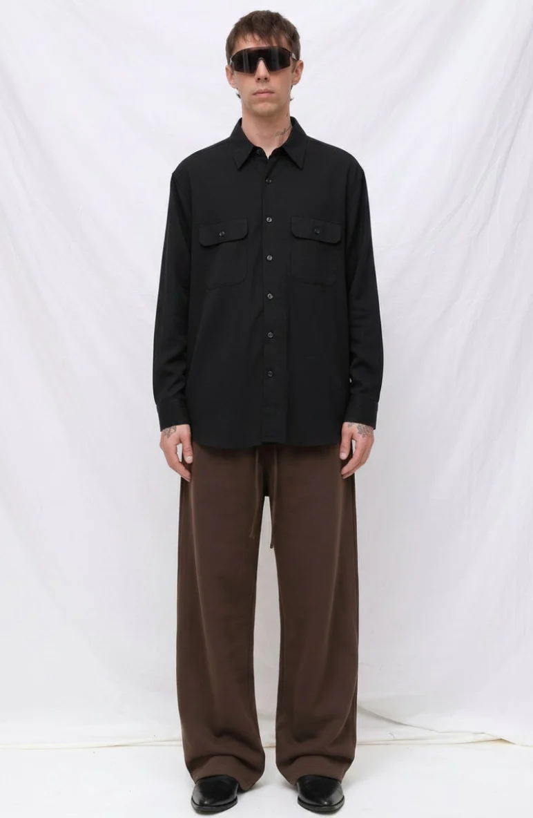 Black Type 105 Cupro Shirt - Image 2