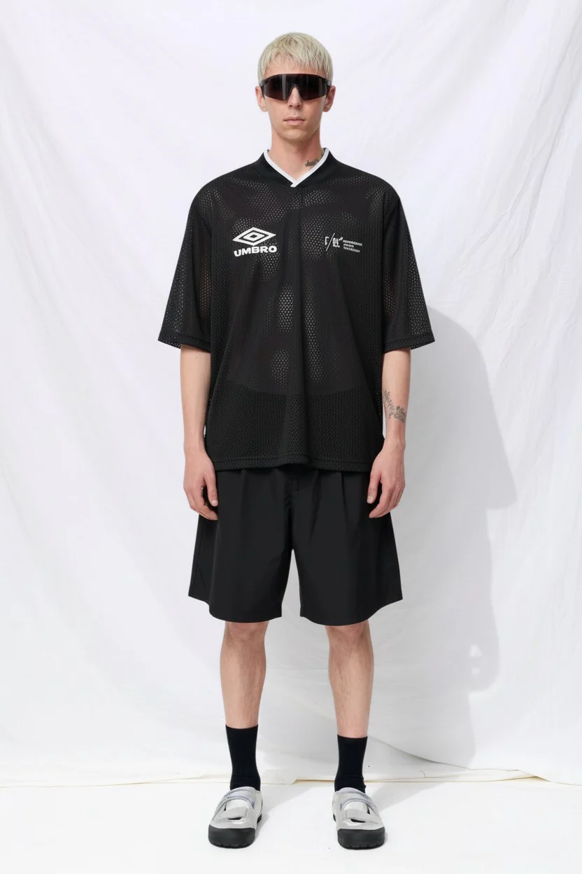 Black Umbro Utopian FC Game Shirt
