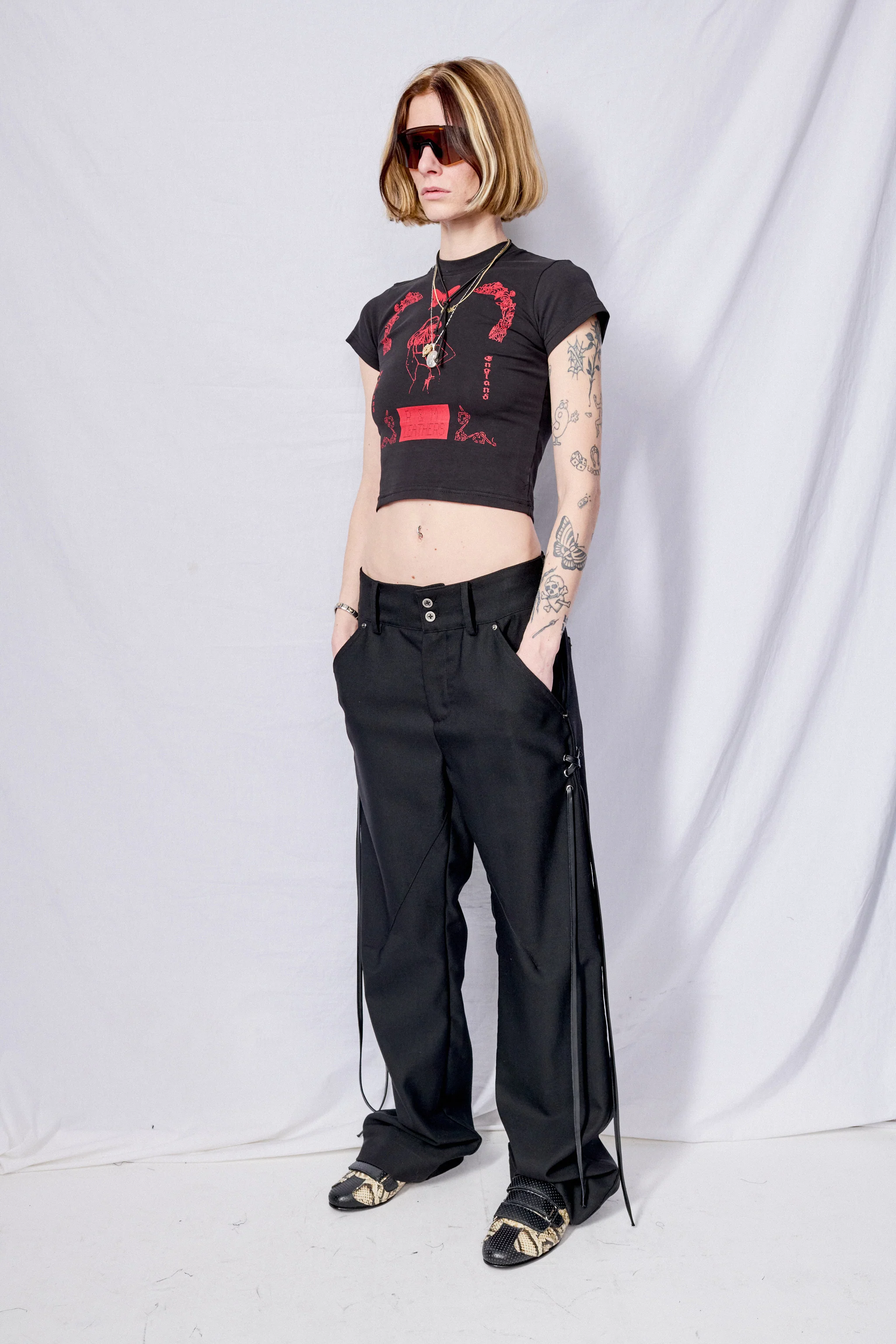 Black Venus Baby Tee - Image 4