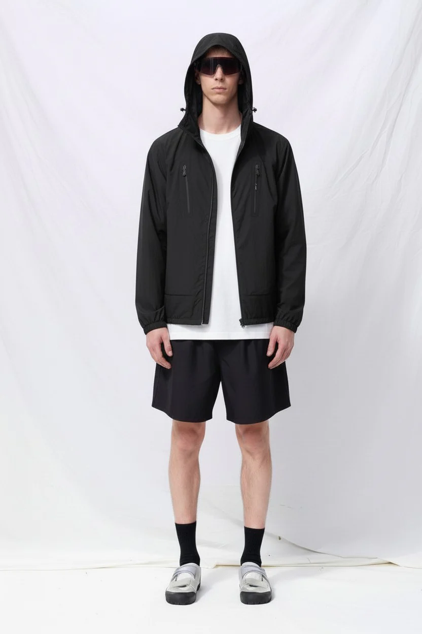 Black Wrinkled 3 Layer Shell - Image 3