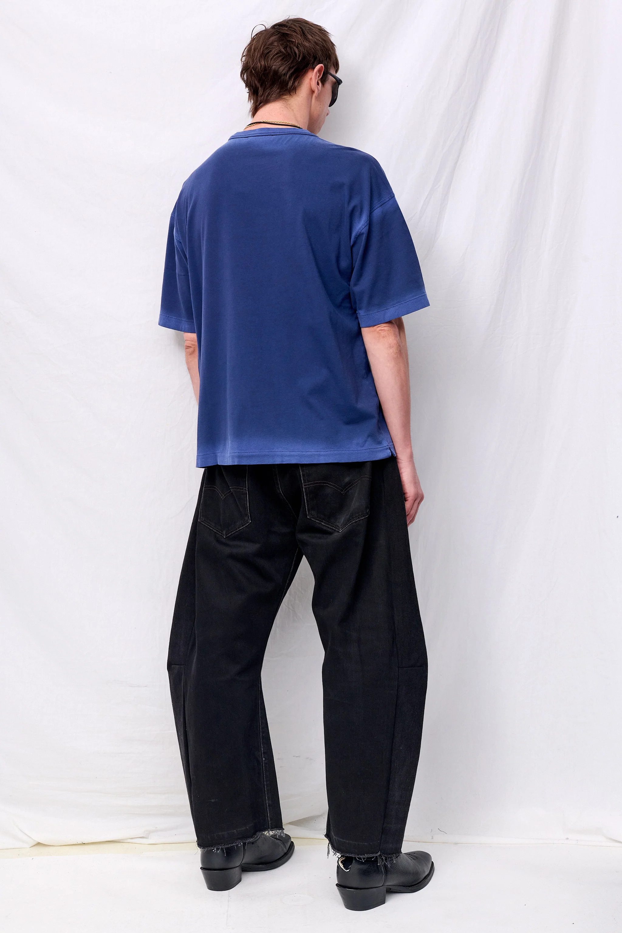 Blue Triple Pocket T-Shirt - Image 7