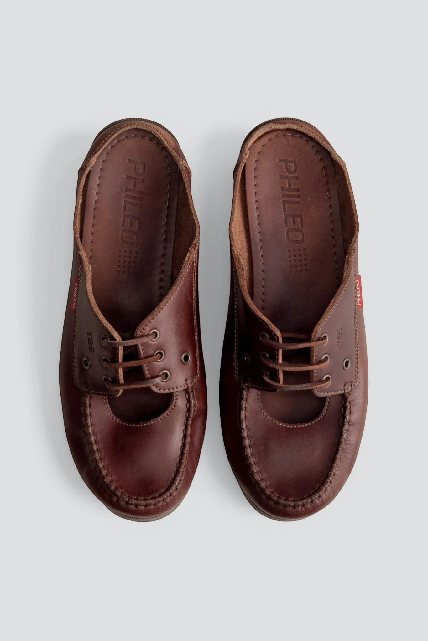 Brown Phileo x TBS Mule Boat Shoe - Image 2