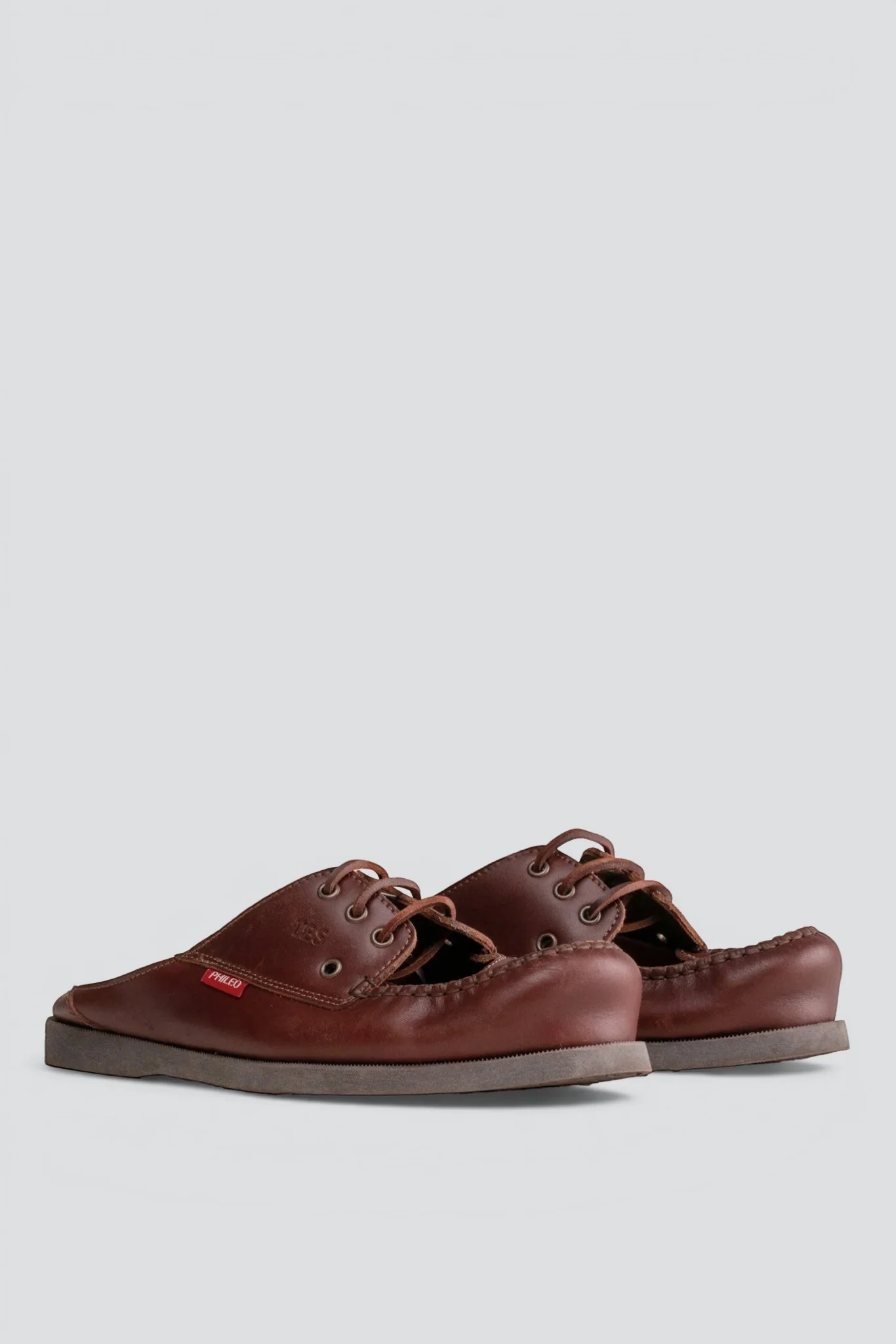 Brown Phileo x TBS Mule Boat Shoe - Image 3
