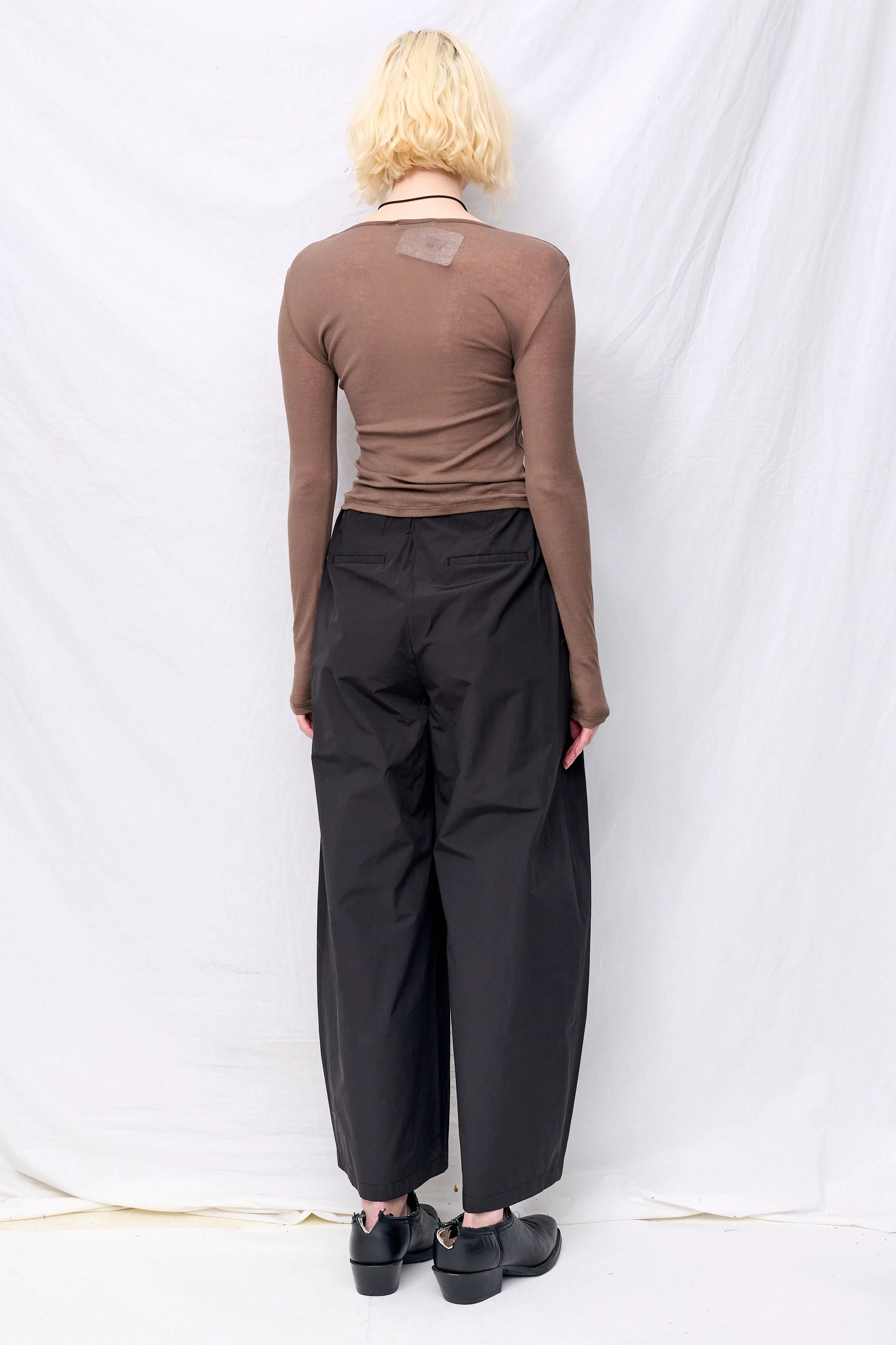 Brown Round T-Shirt - Image 4