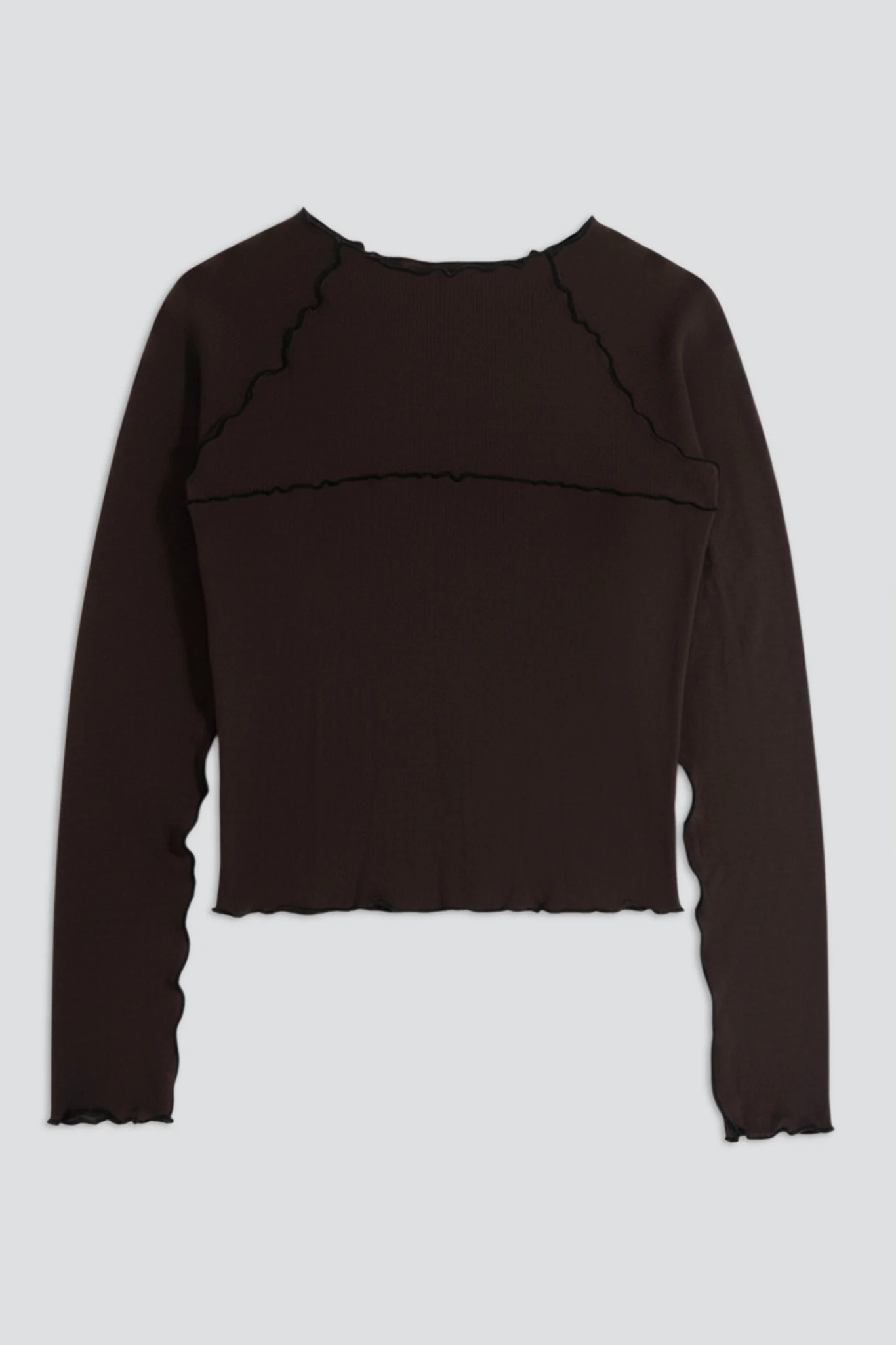 Brown Seam Top - Image 4