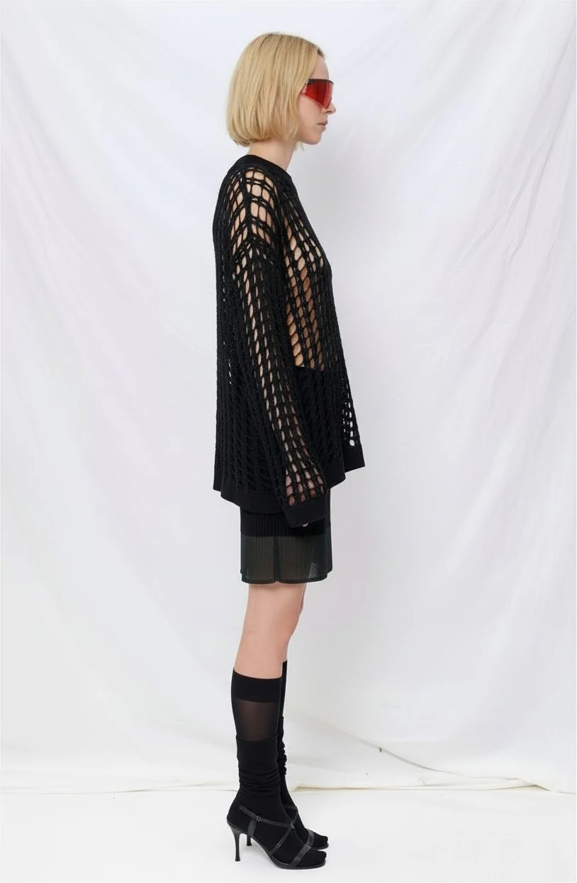 Black Spider Knit - Image 3