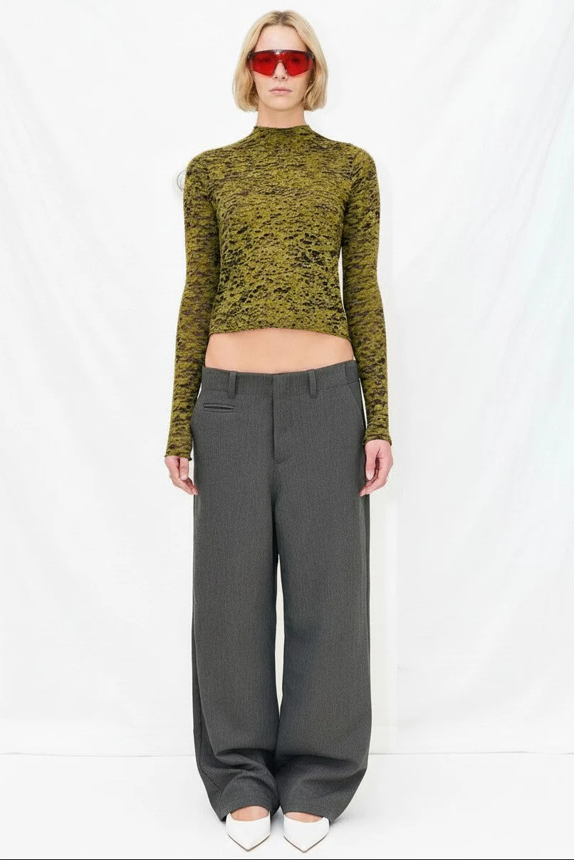 Burnout Long Sleeve Mockneck - Image 2
