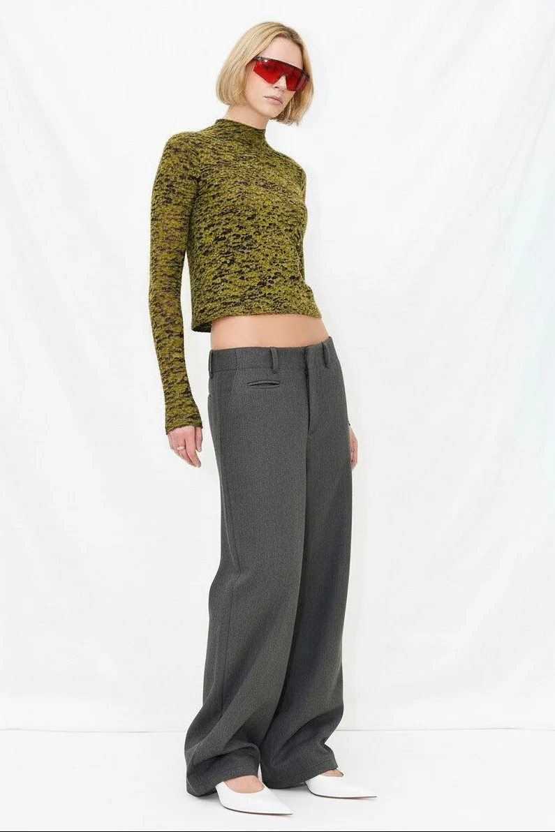 Burnout Long Sleeve Mockneck - Image 3