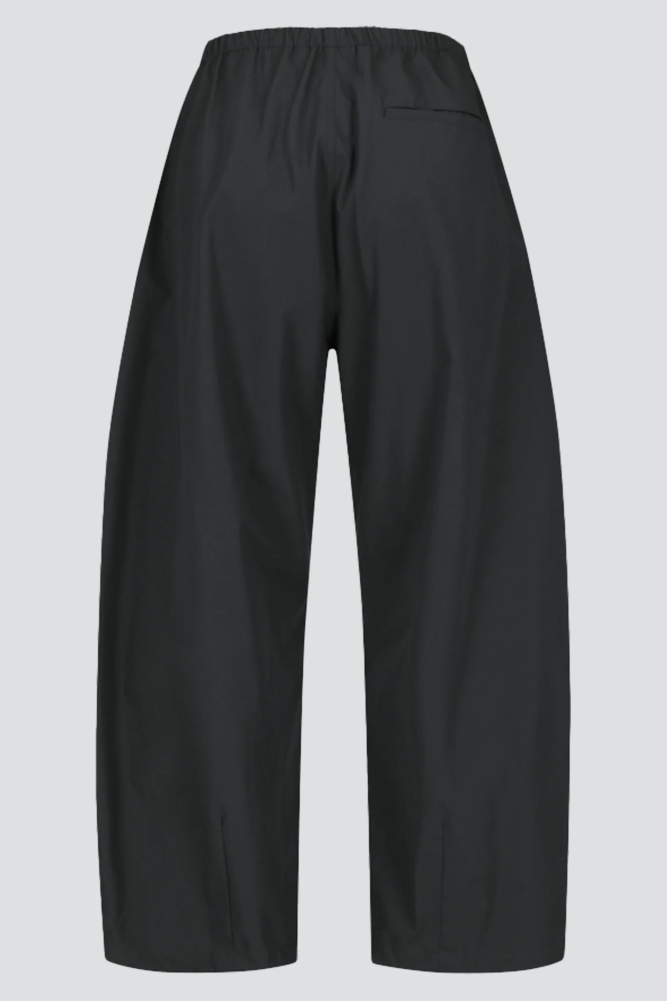 Charcoal Drawstring Wide Fatigue Pants - Image 6