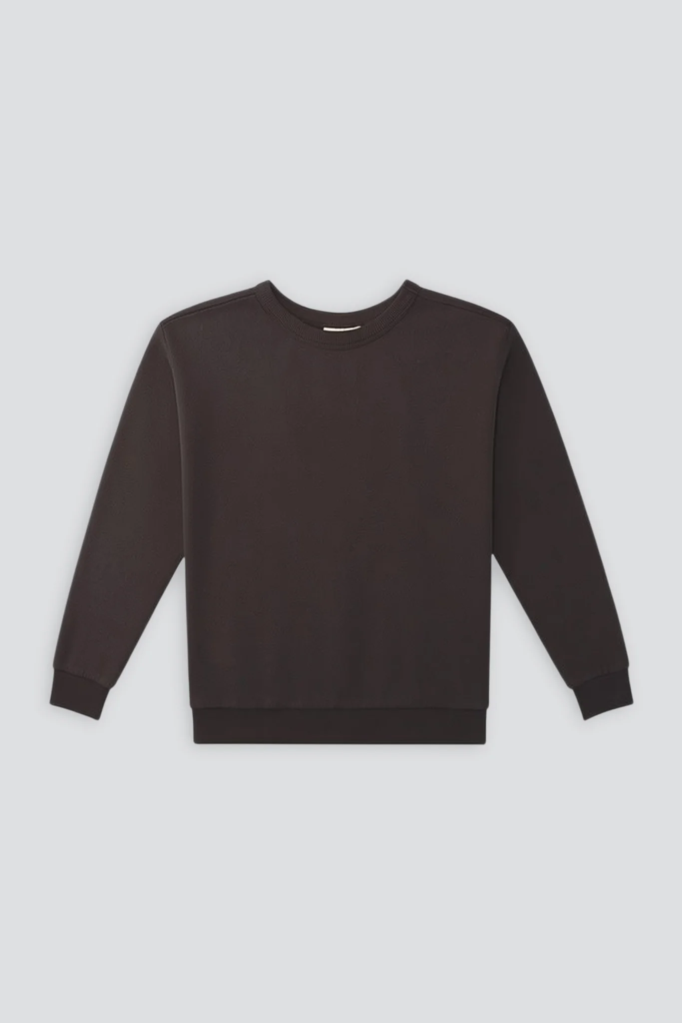 Coffee Bean Crux Cropped Sweatshirt
