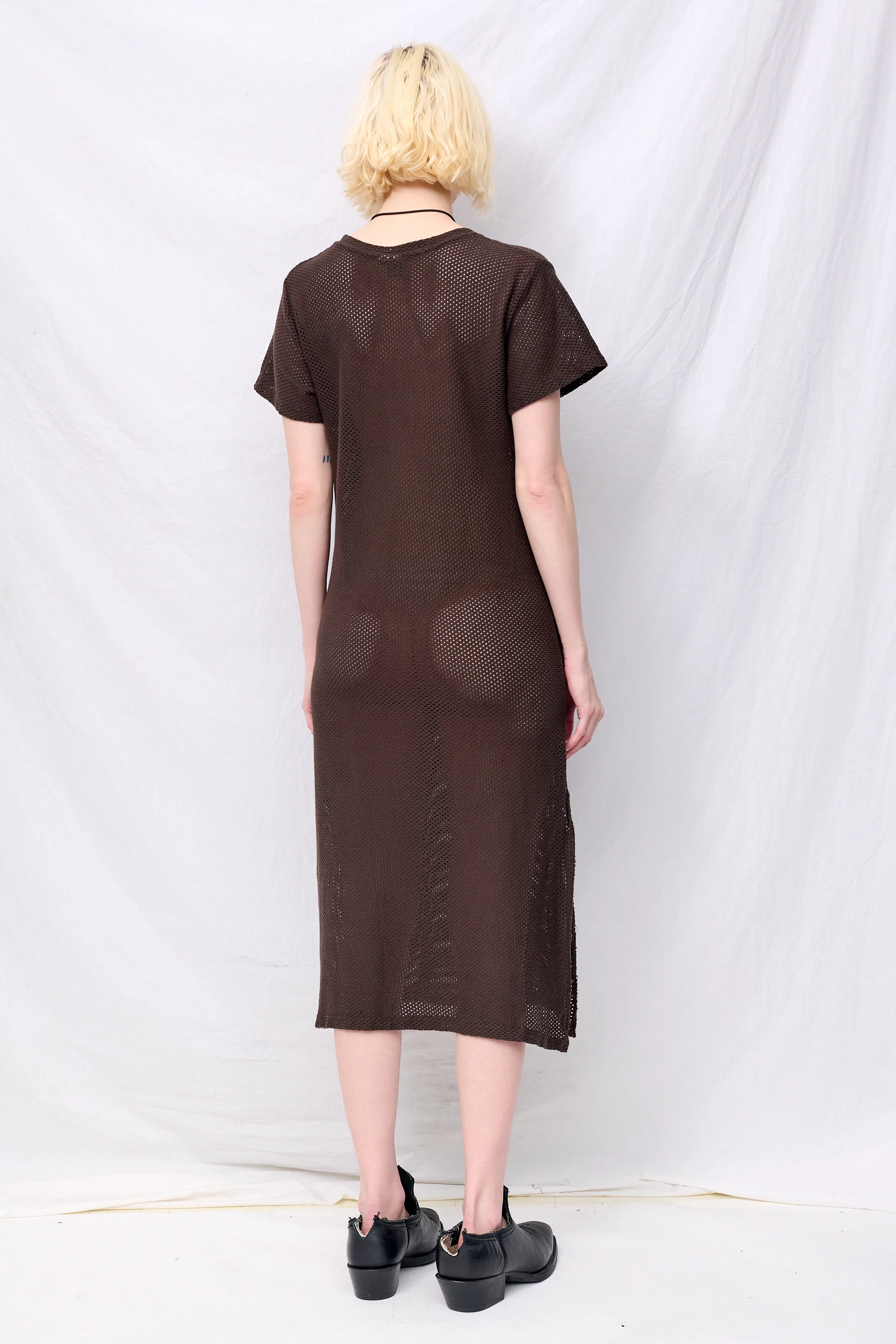 Coffee Bean Mesh Sydney Dress - Image 5