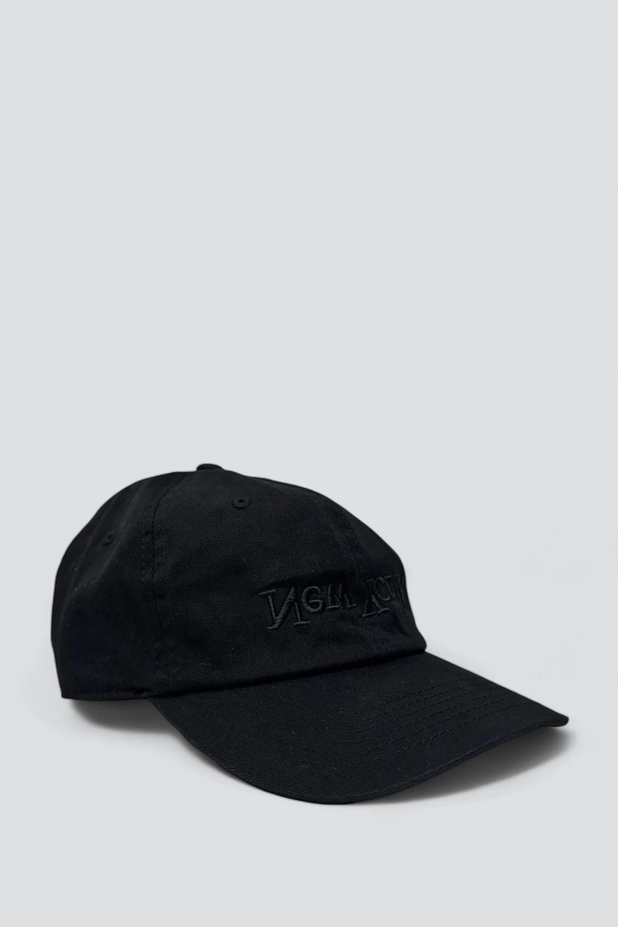 New York Embroidered Hat - Black/Black - Image 2