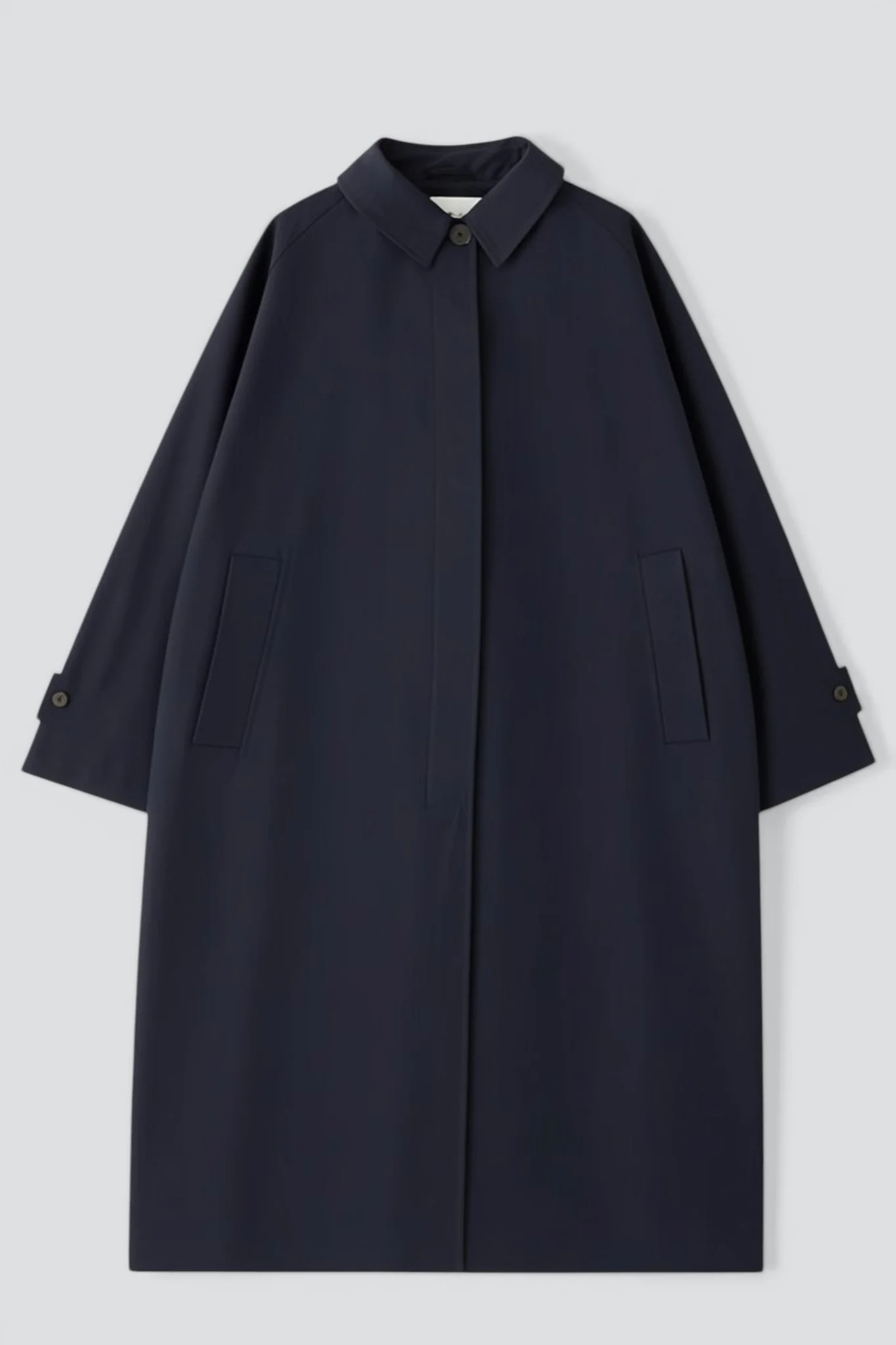 Dark Navy Continuity Outwear Everyday Mac - Image 2