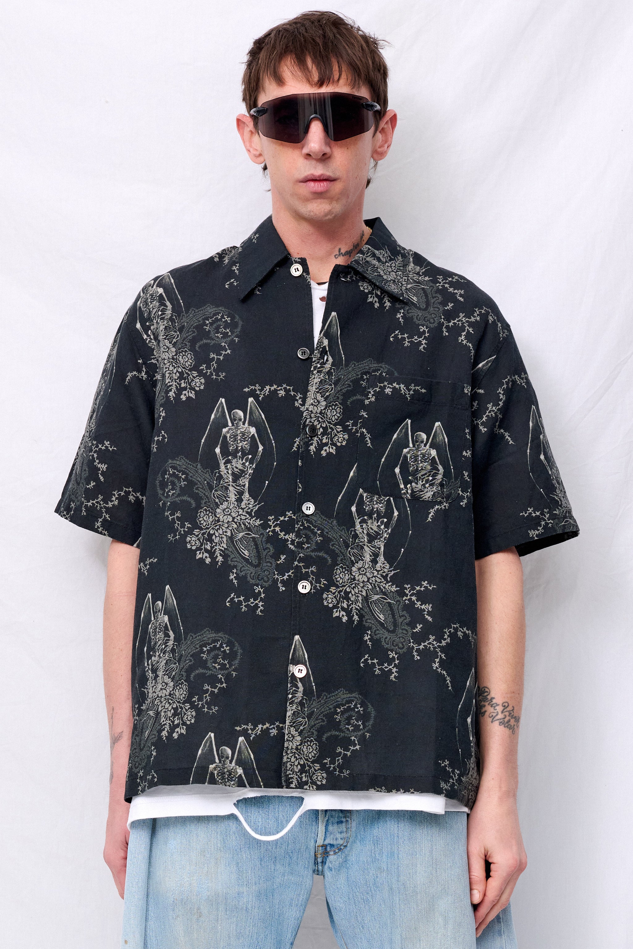 Death Paisley Every Shirt Shortsleeve