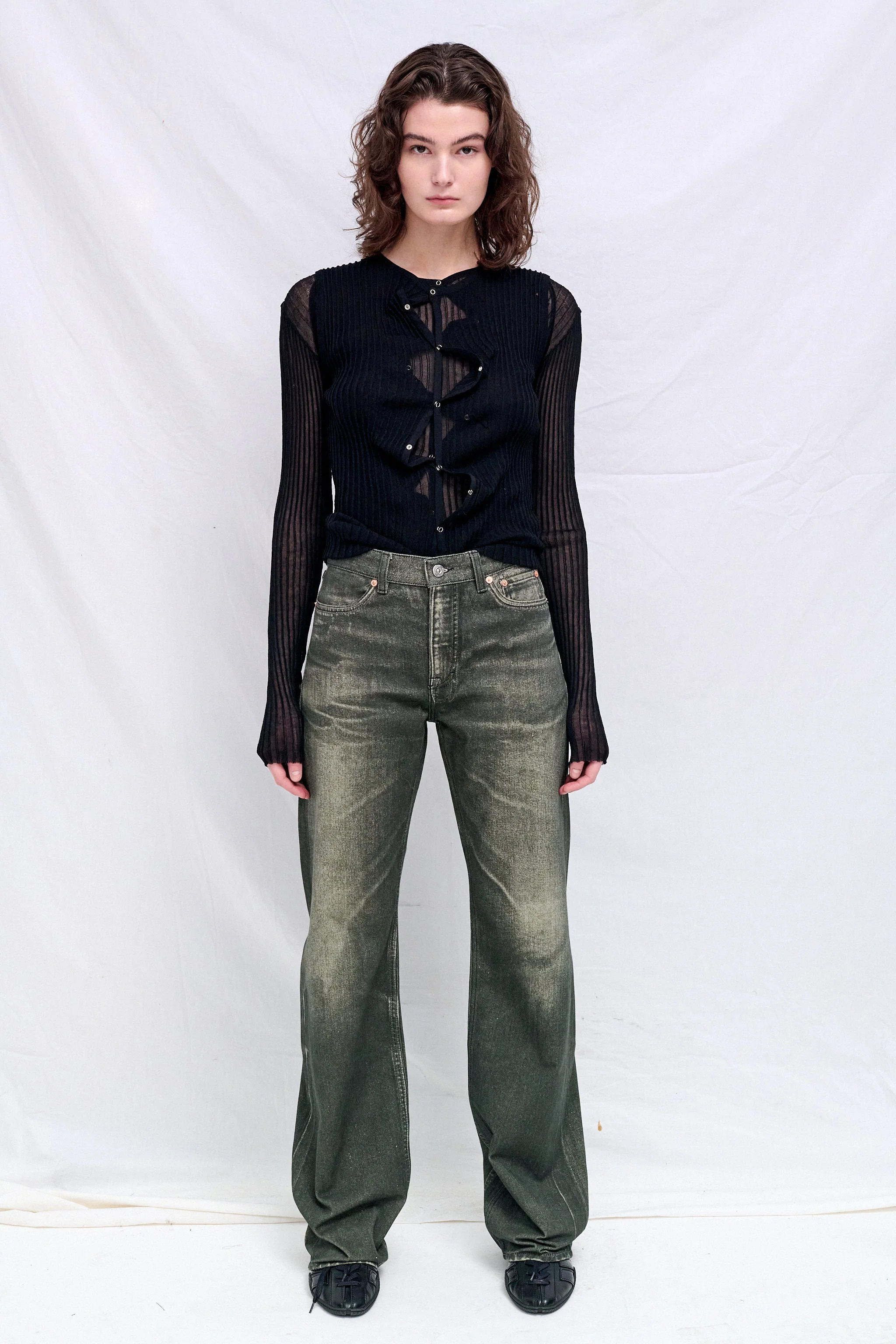 Digital Black Aurora Wata Cut Pant - Image 3