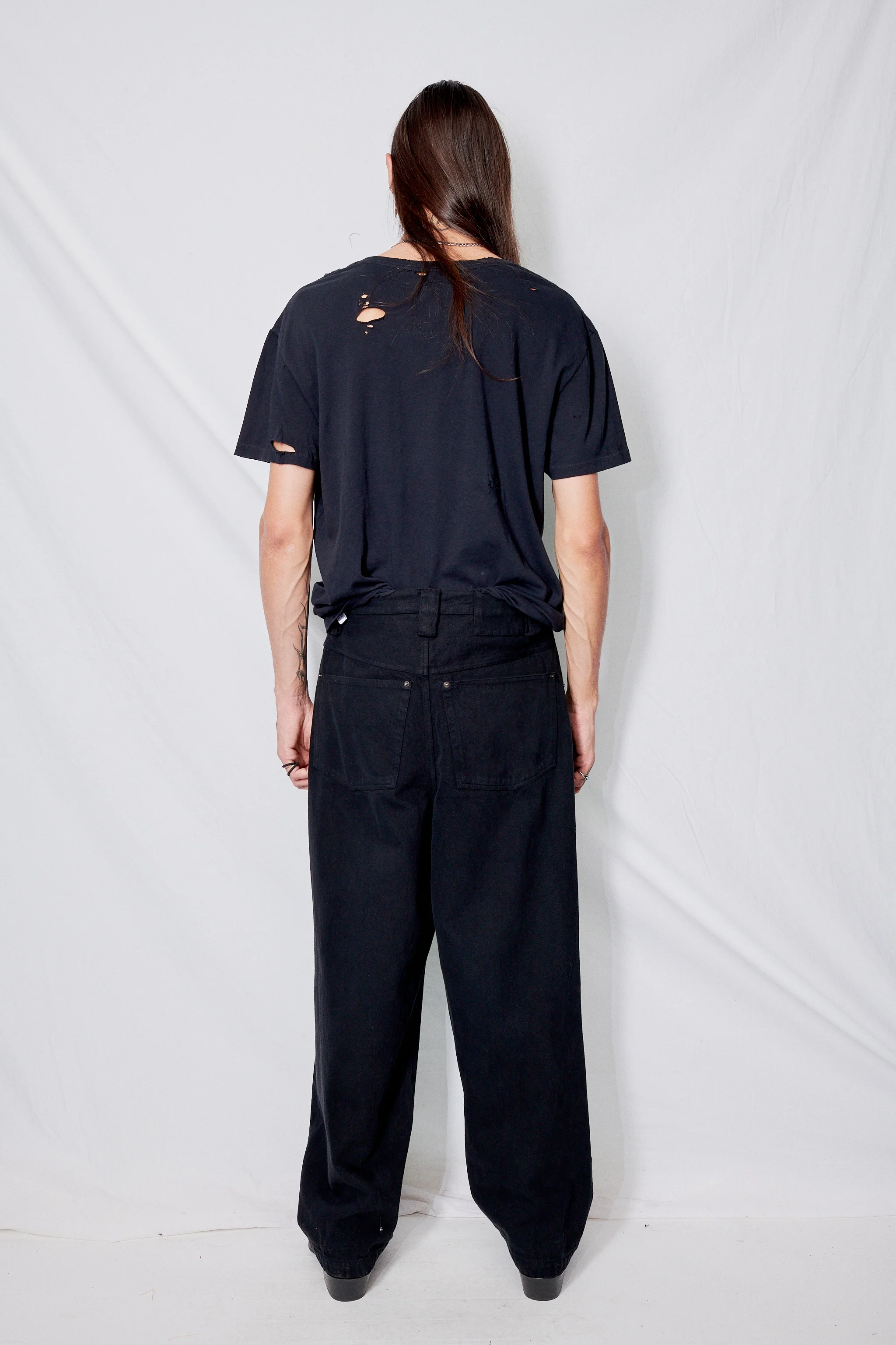 Distressed Black Sinead T-Shirt - Image 8