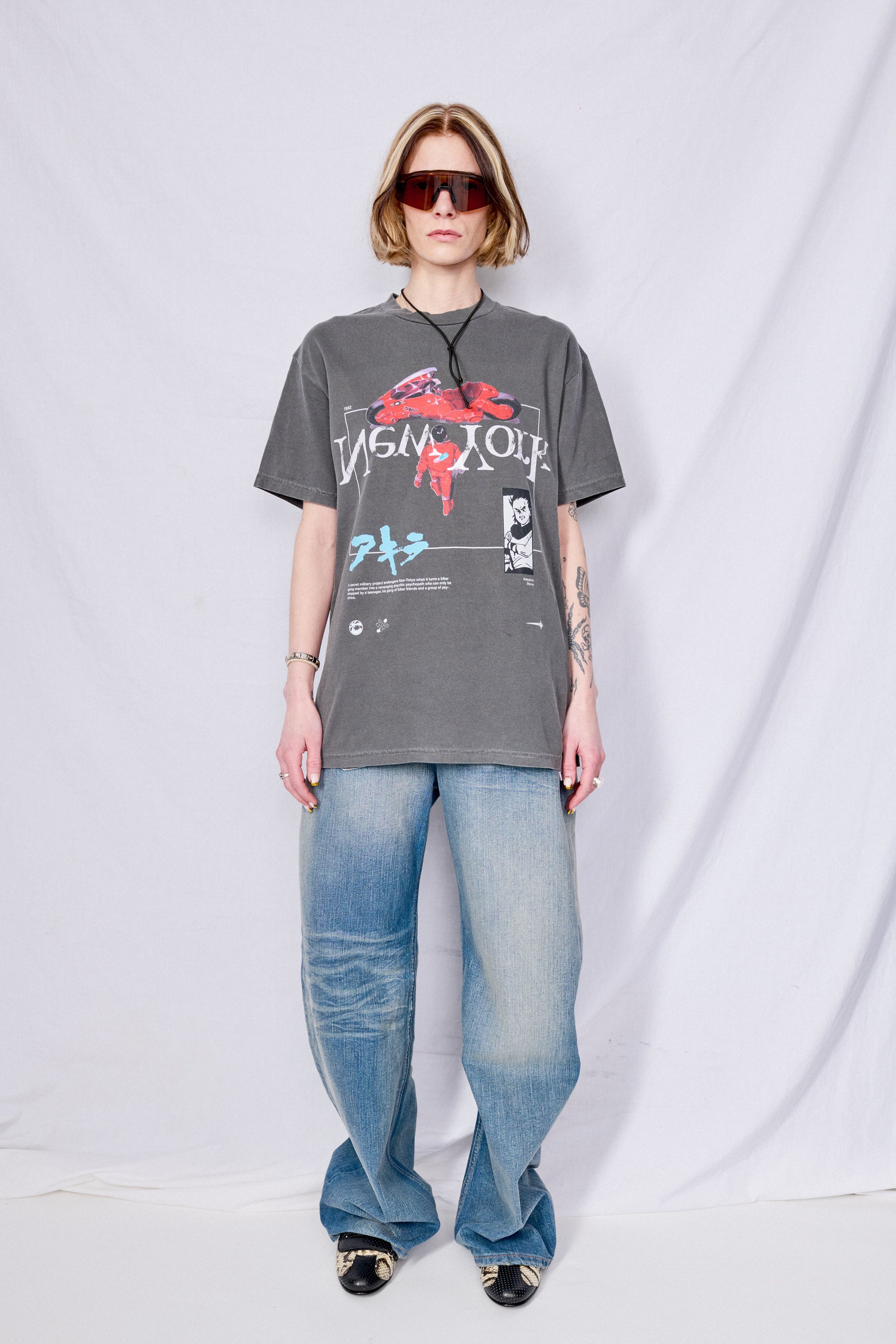 Mixed New York Logo 1 T-Shirt - Image 3