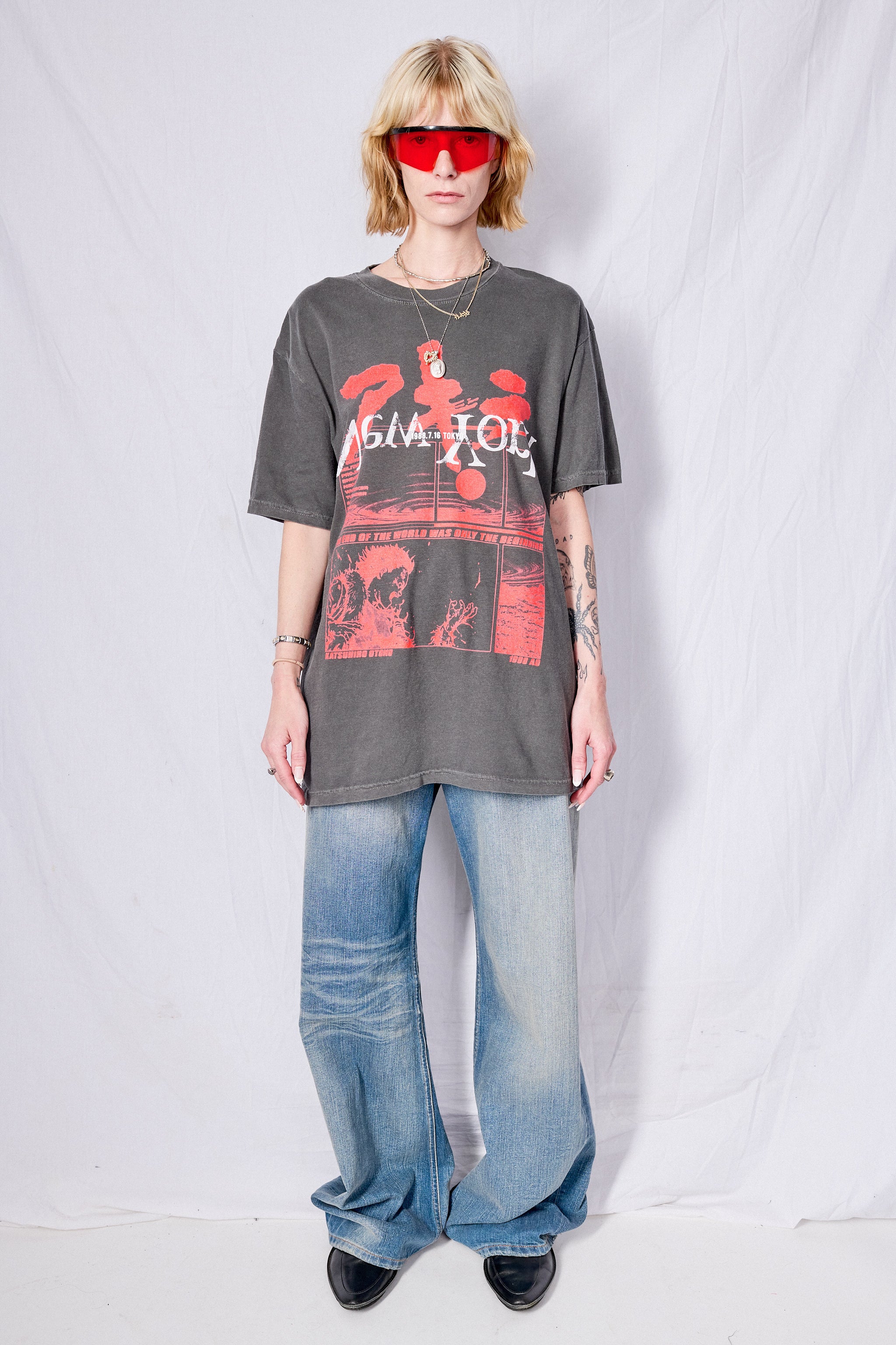 Mixed New York Logo 3 T-Shirt - Image 4
