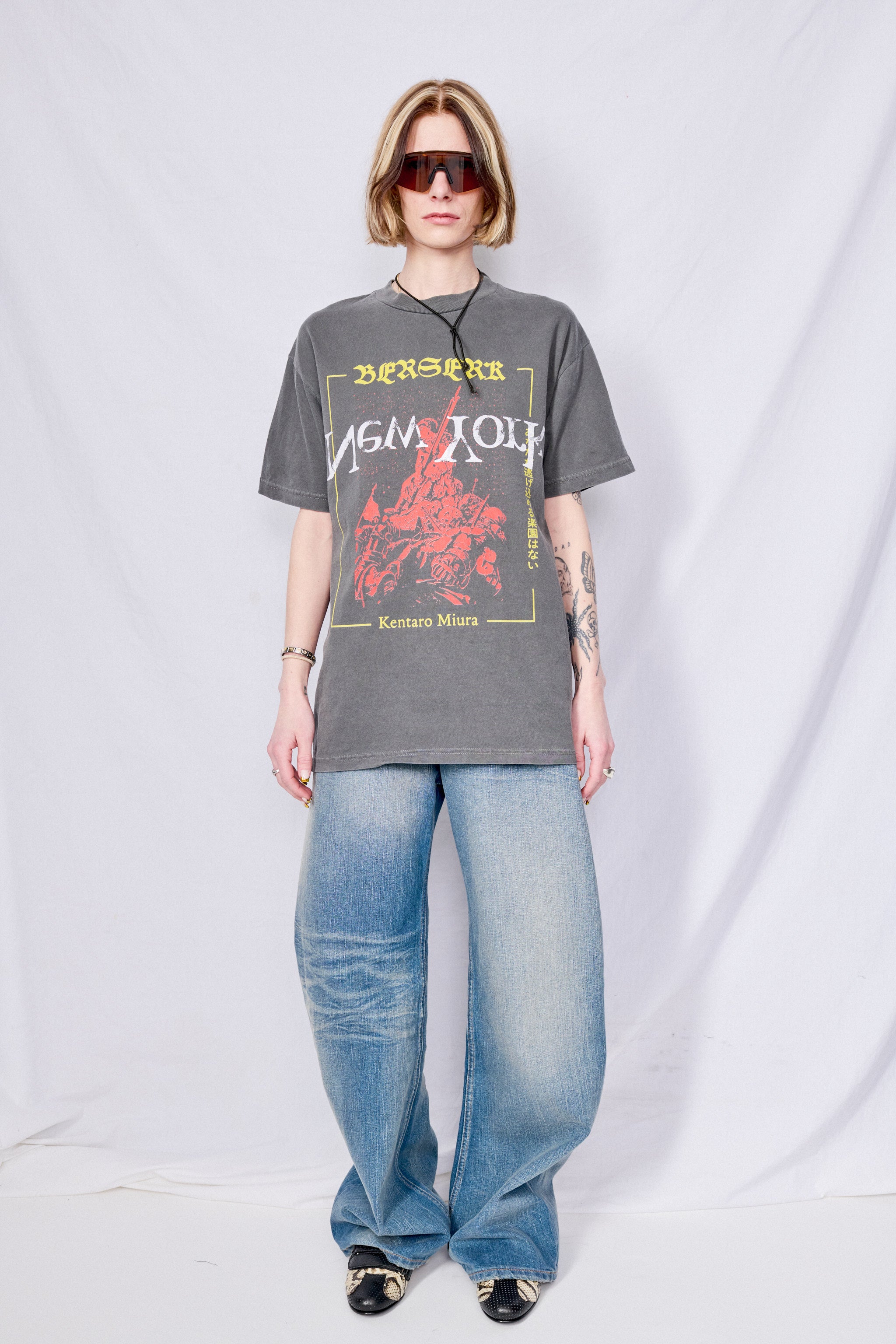 Mixed New York Logo 2 T-Shirt - Image 3