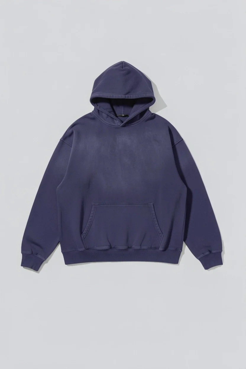 Faded Blue Hoodie - Image 3