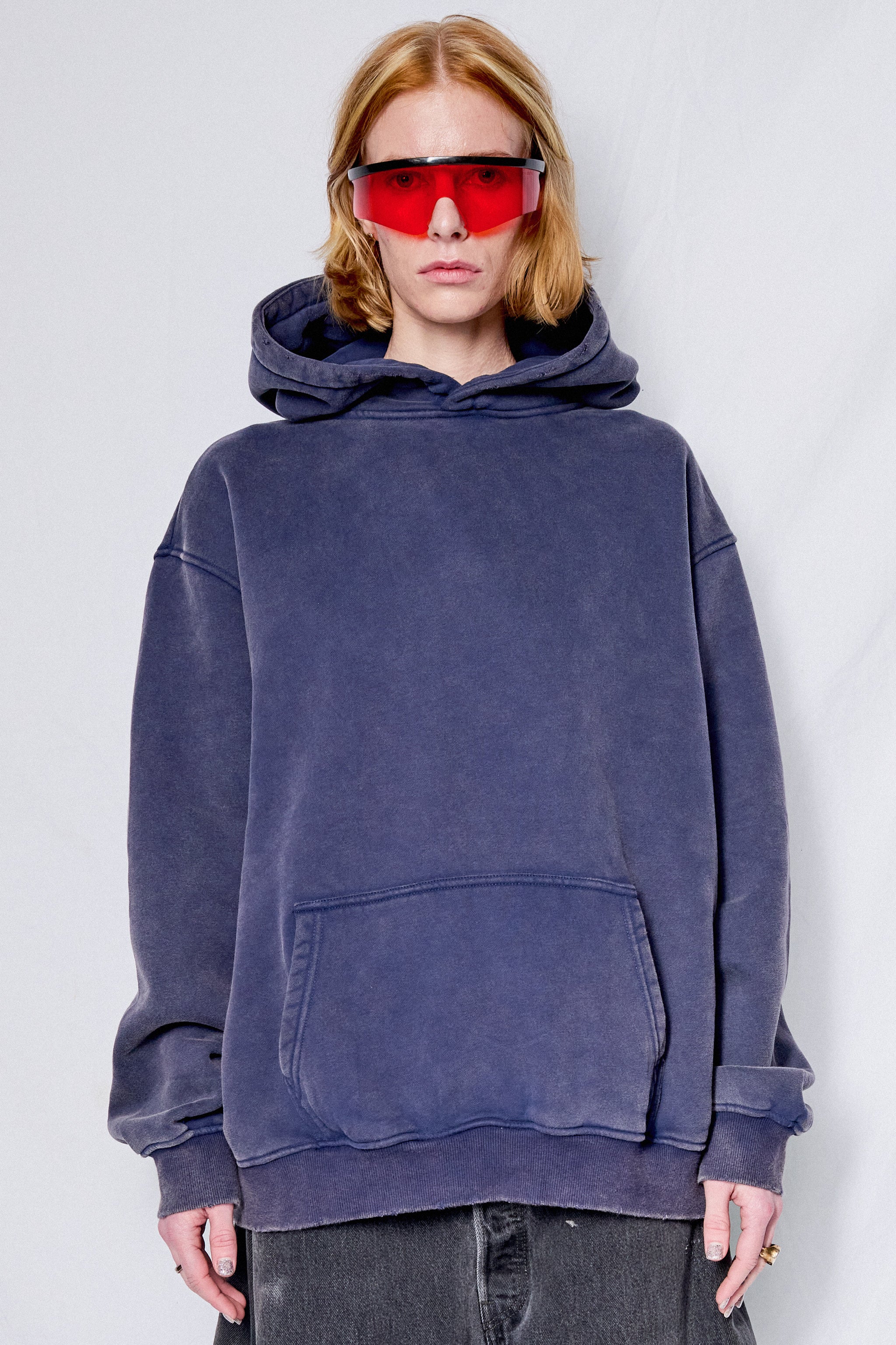 Faded Blue Hoodie - Image 6