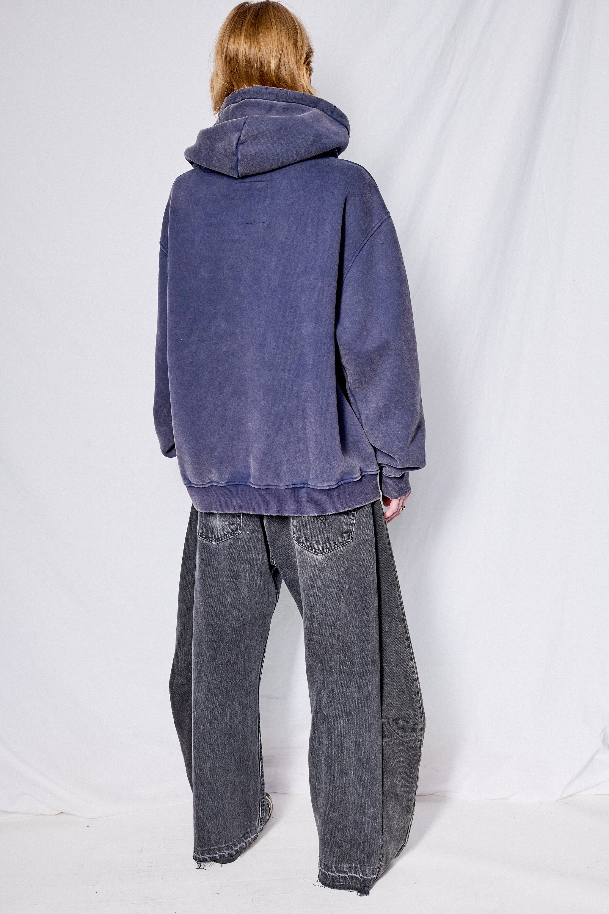 Faded Blue Hoodie - Image 9