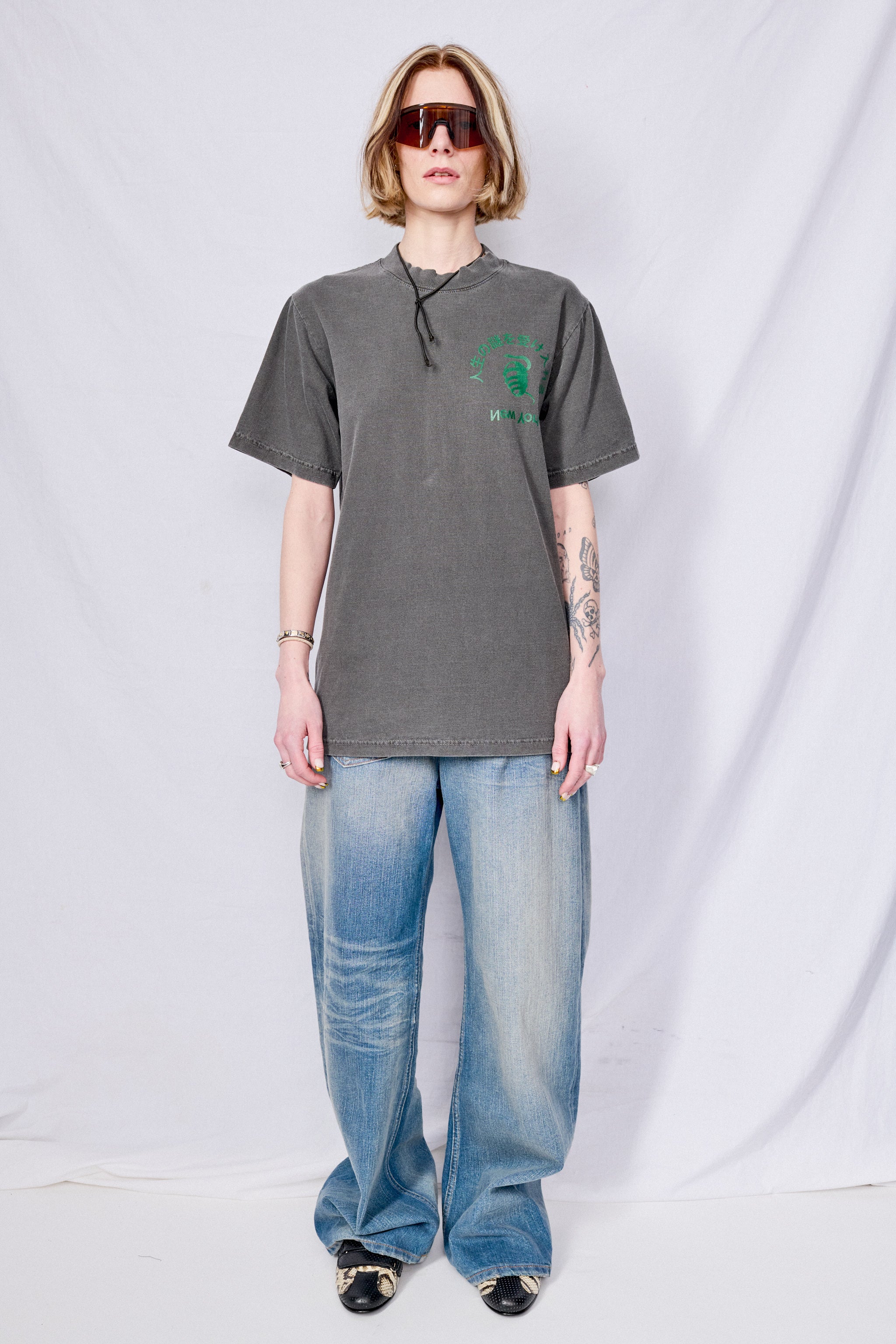 Faded/Green Embrace Mystery T-Shirt - Image 3