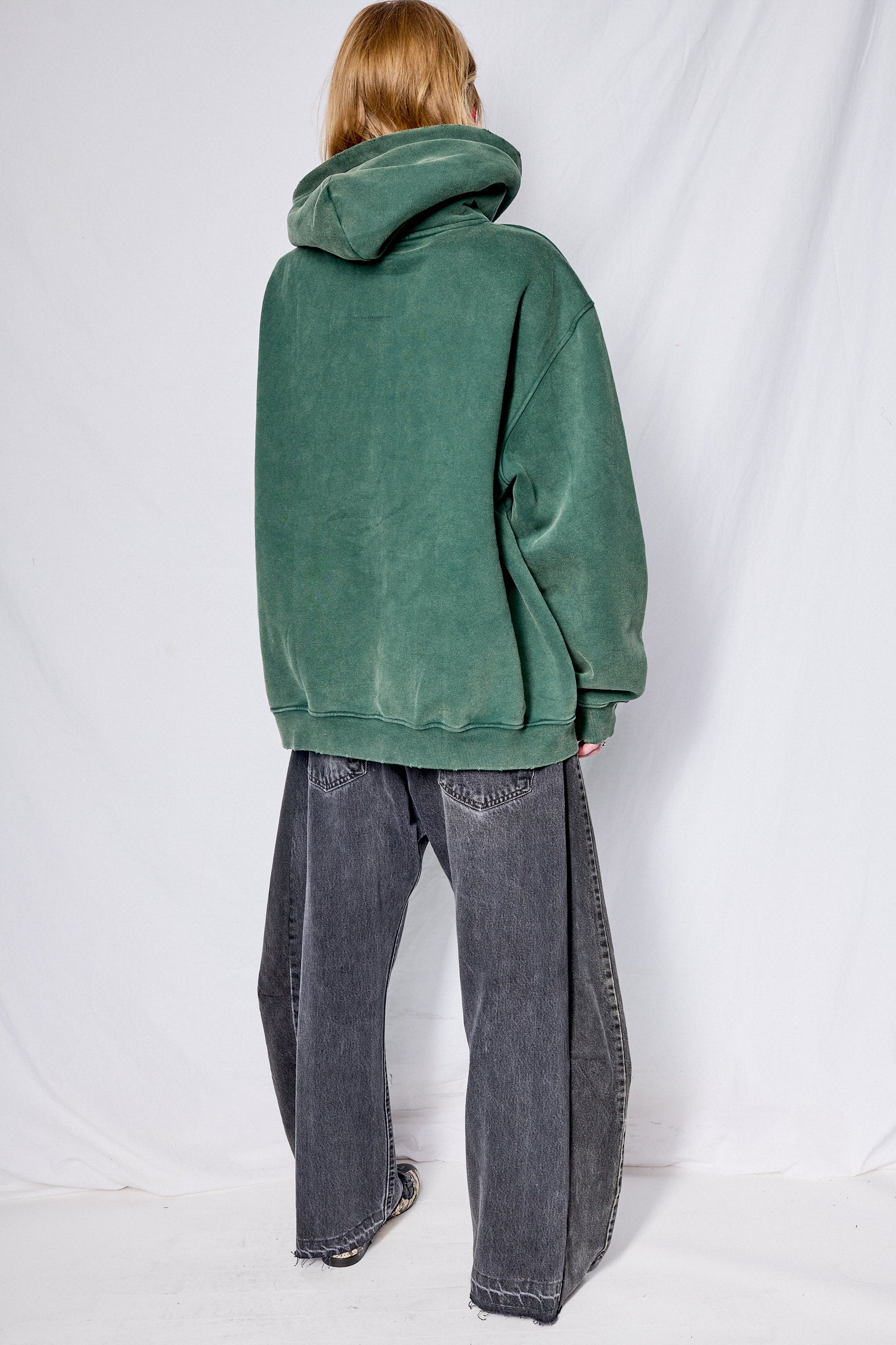 Faded Green Hoodie - Image 12