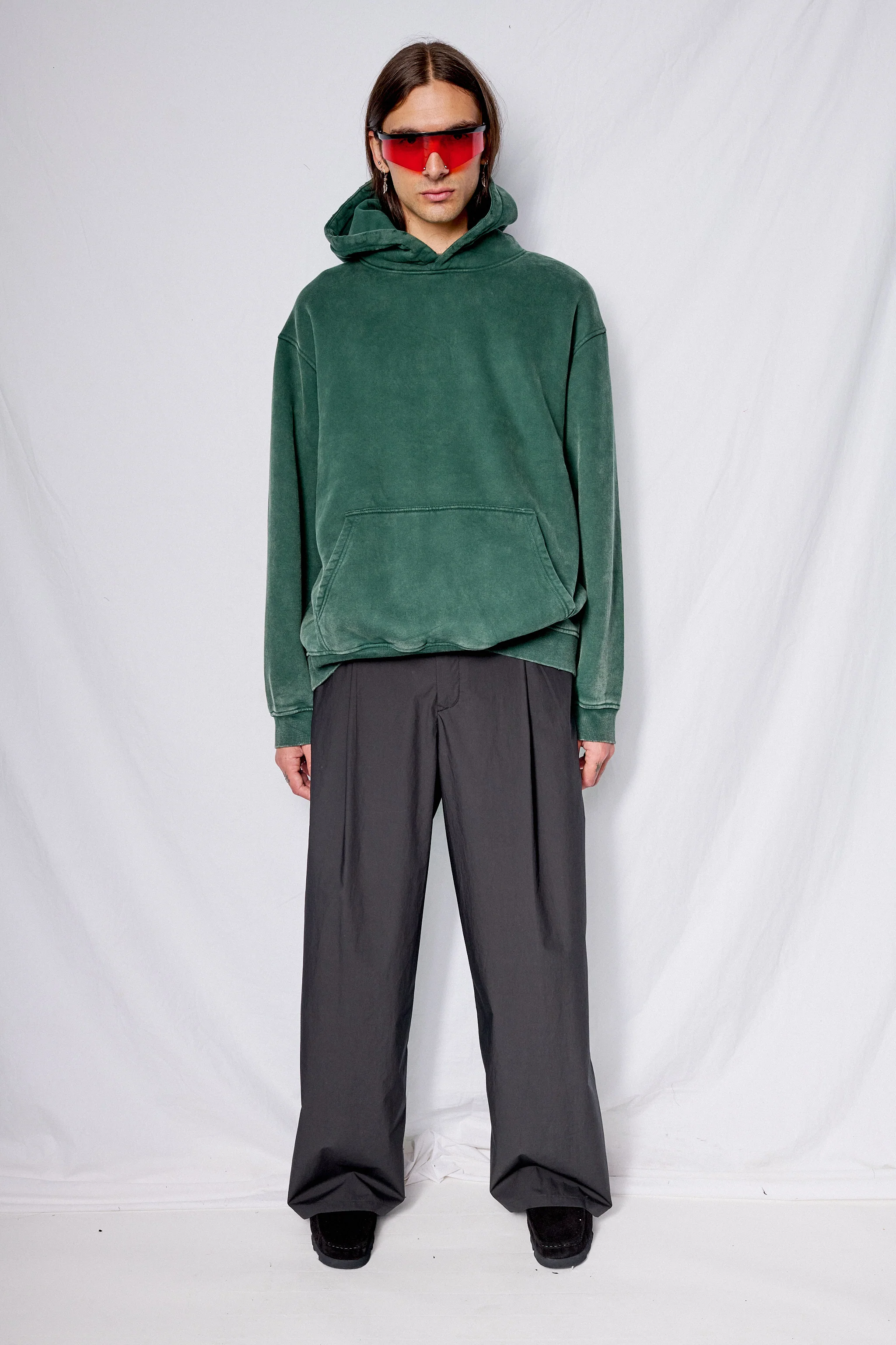 Faded Green Hoodie - Image 5