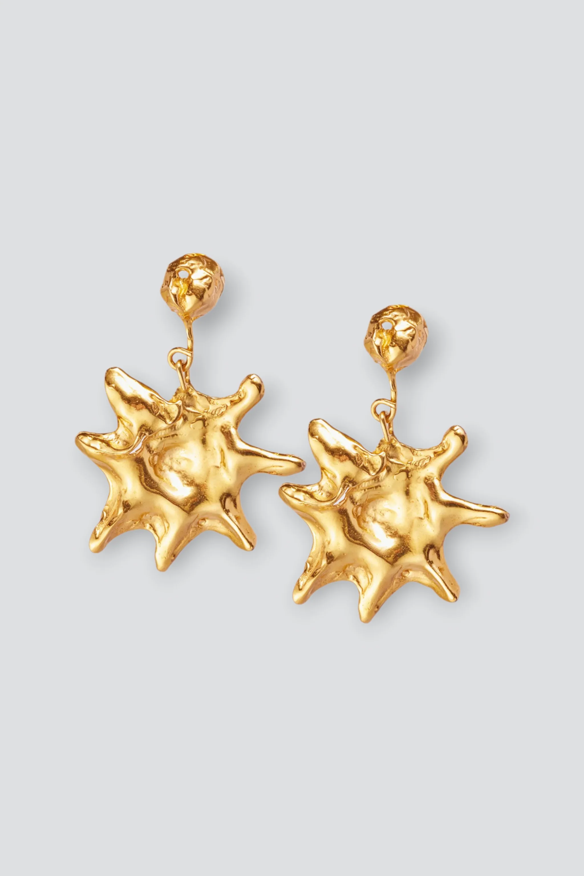 Gold Astro Earrings