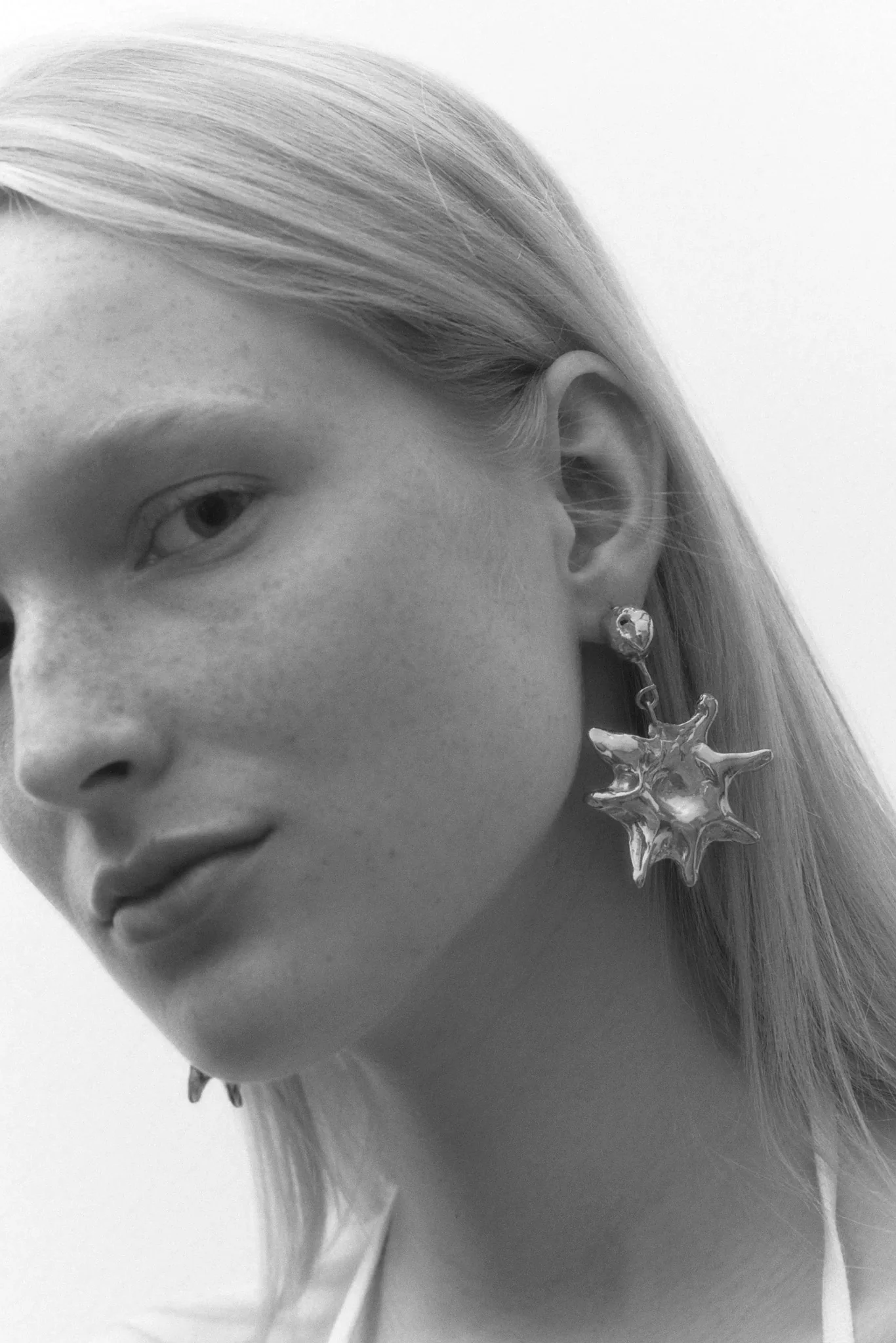 Gold Astro Earrings - Image 2