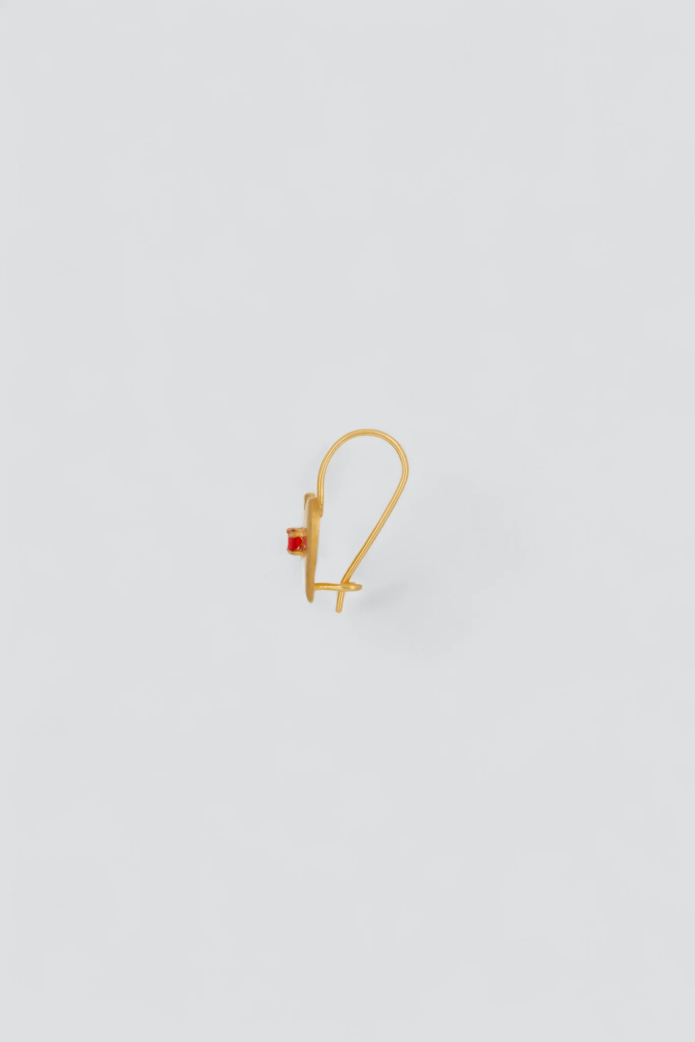 Gold Sweetheart Earrings - Image 3