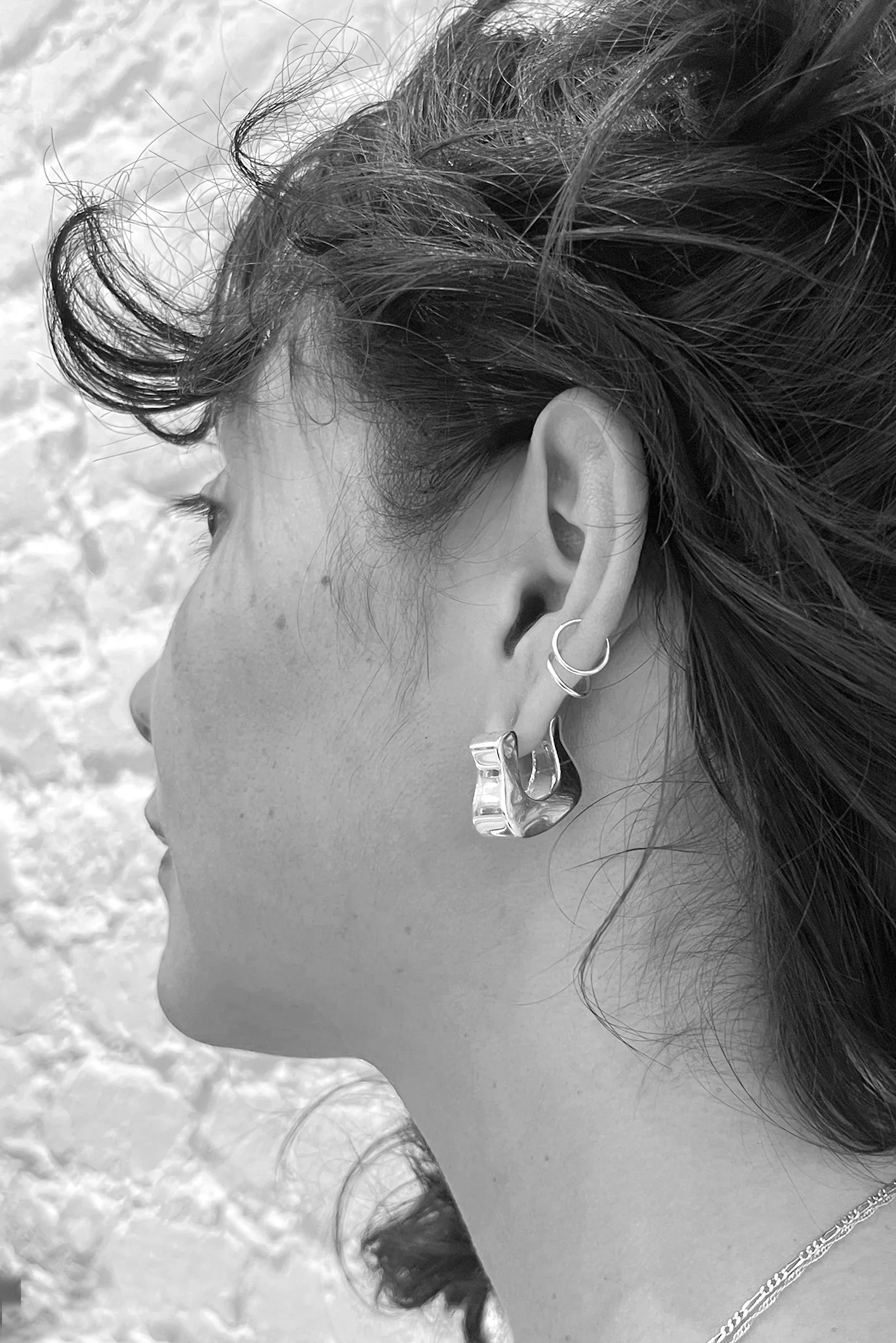 18k Gold Vermeil Hoof Earrings - Image 3