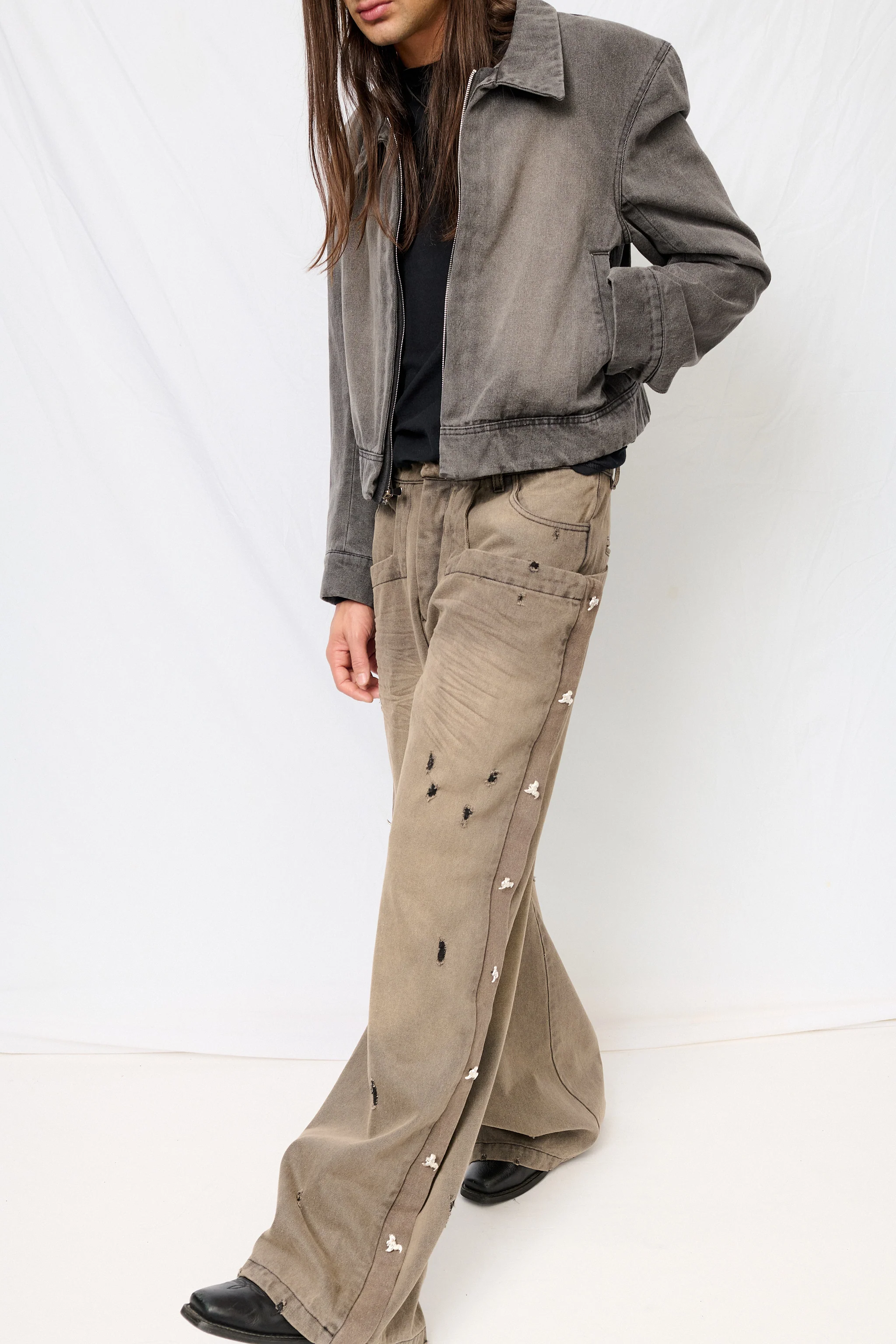 Gray Clasica Jacket - Image 4