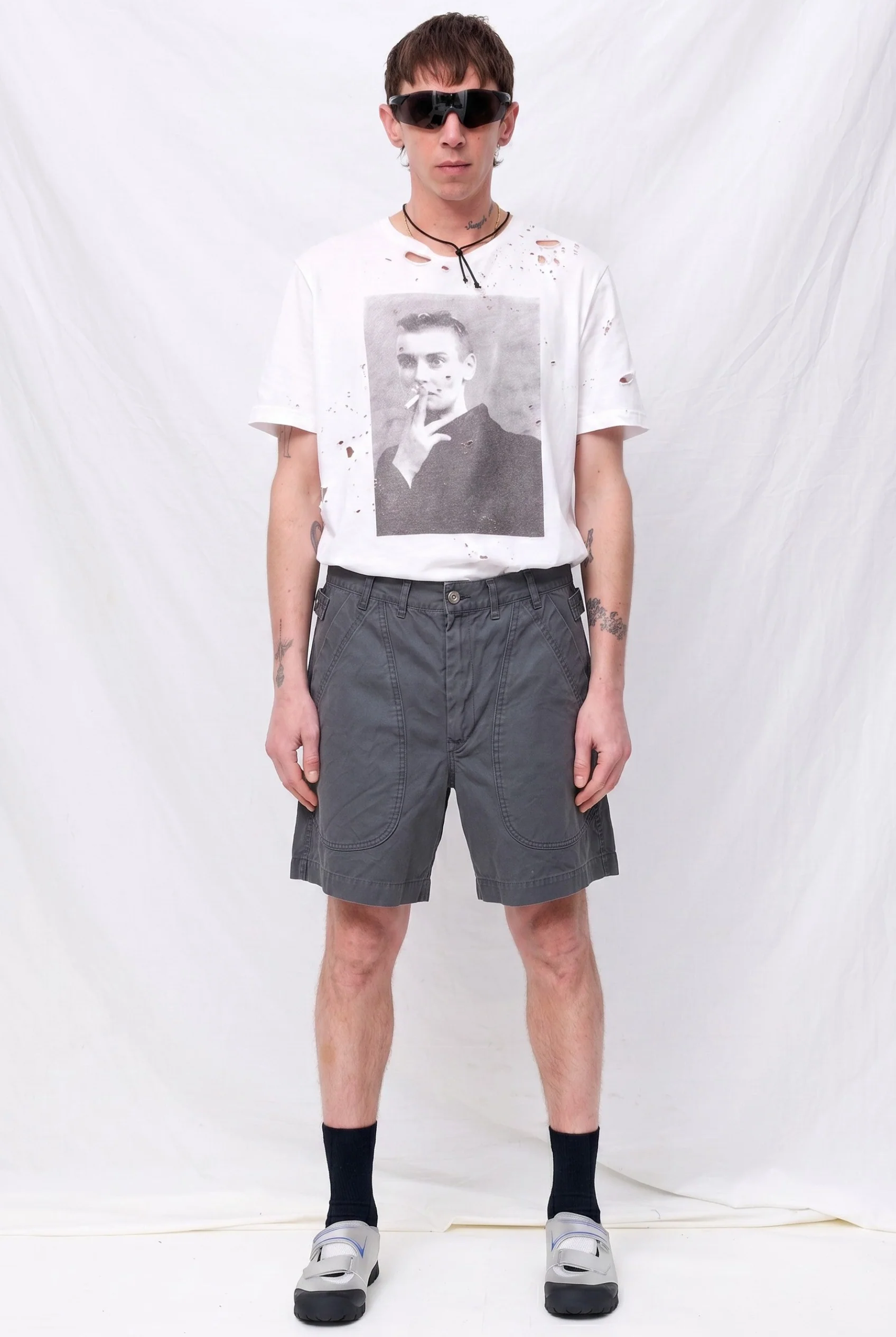 Gray Type 115 Cotton Short - Image 2