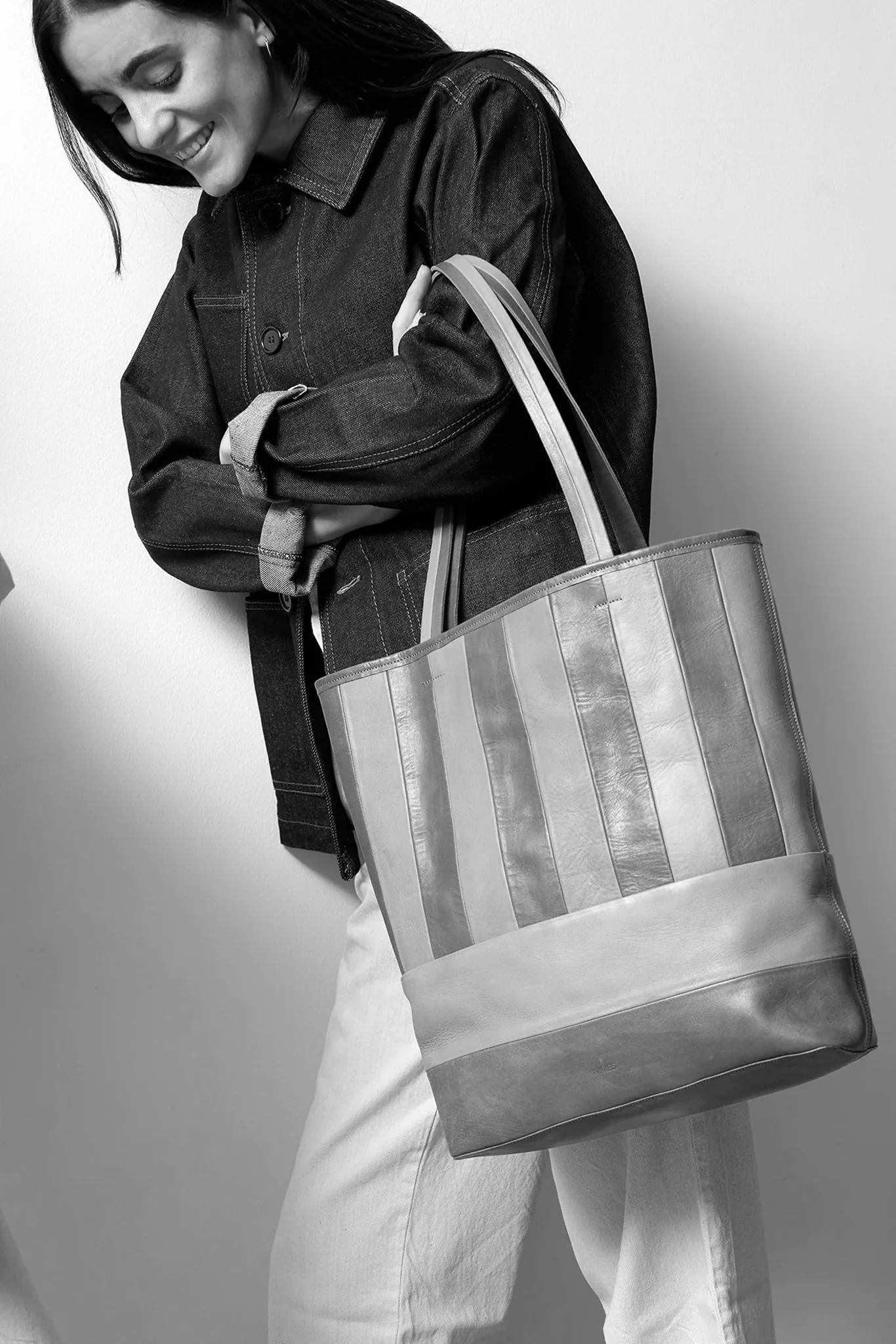 Green/Black Striped Cabildo Tote - Image 4
