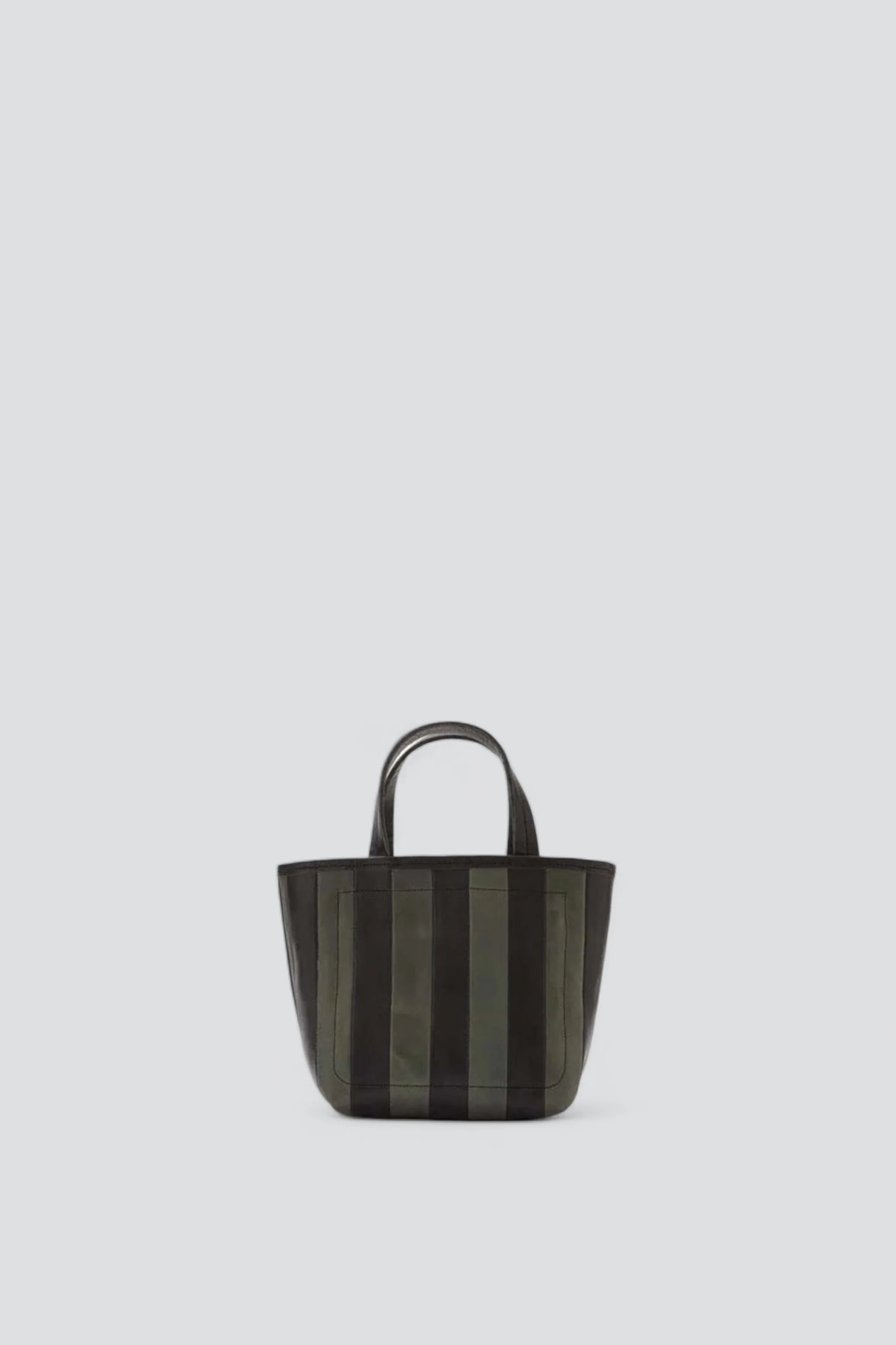 Green/Black Striped Gorriti Handbag - Image 3