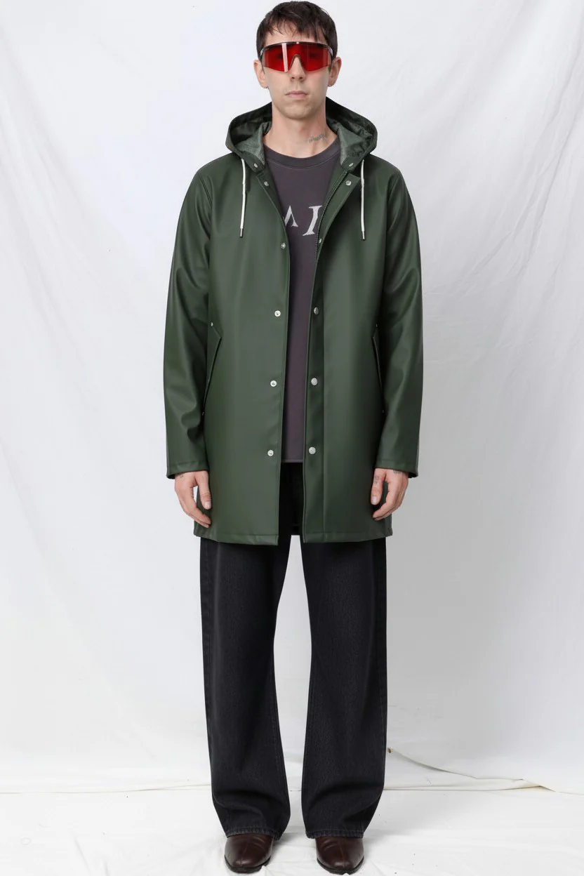 Green Stockholm Original Raincoat - Image 3