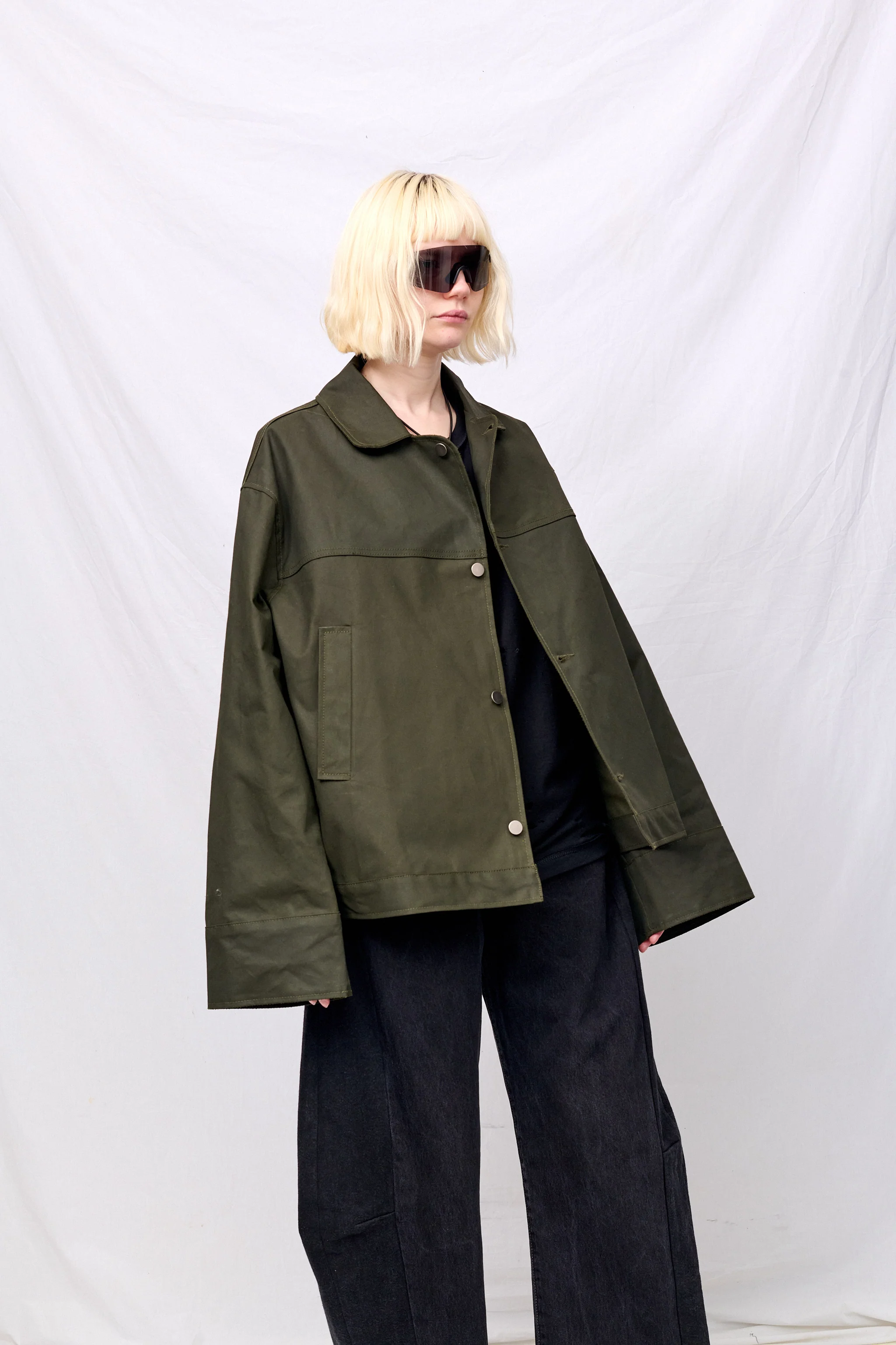 Green Wax Box Jacket - Image 6