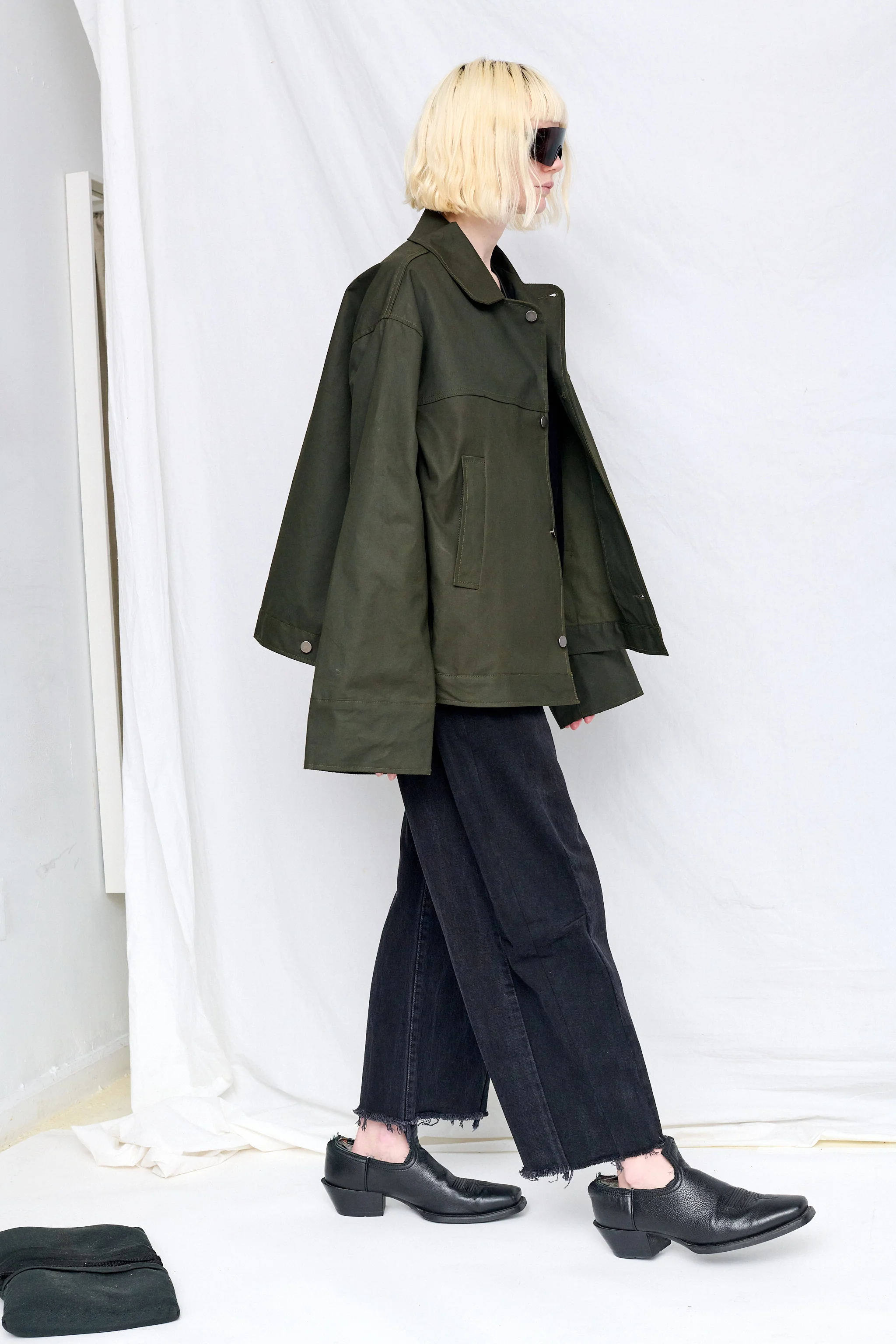 Green Wax Box Jacket - Image 7