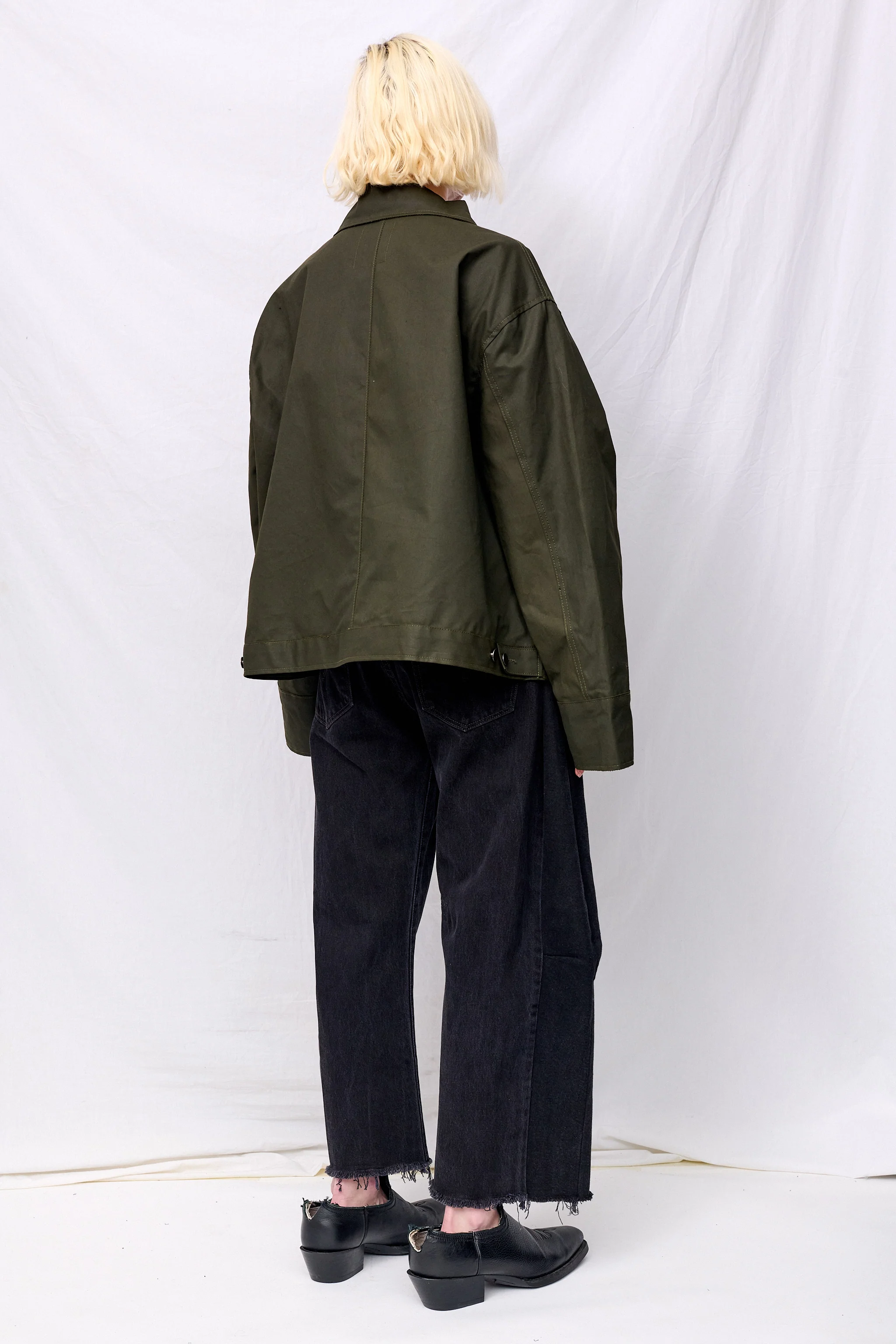 Green Wax Box Jacket - Image 8
