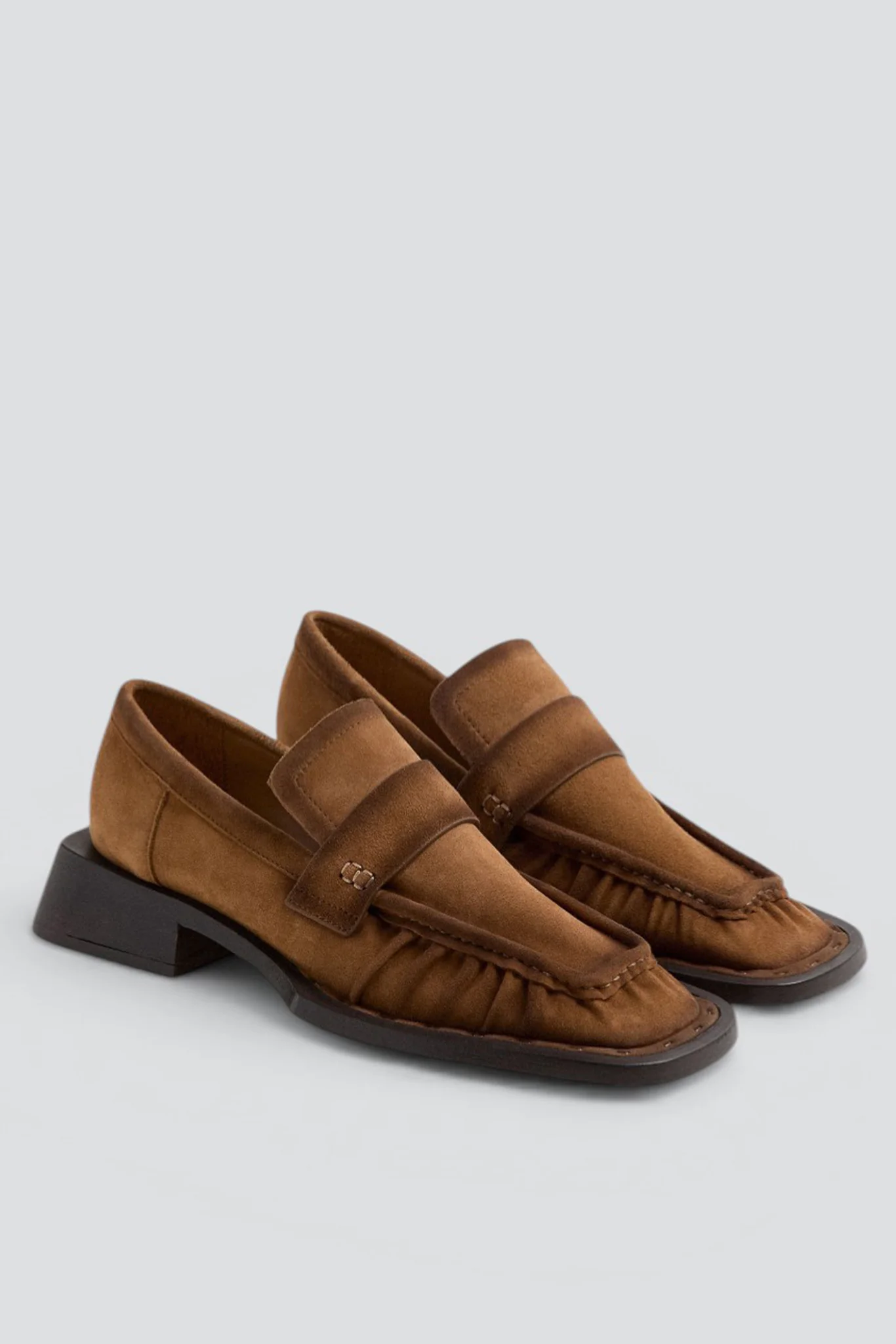 Honey Airi Suede Loafers - Image 2