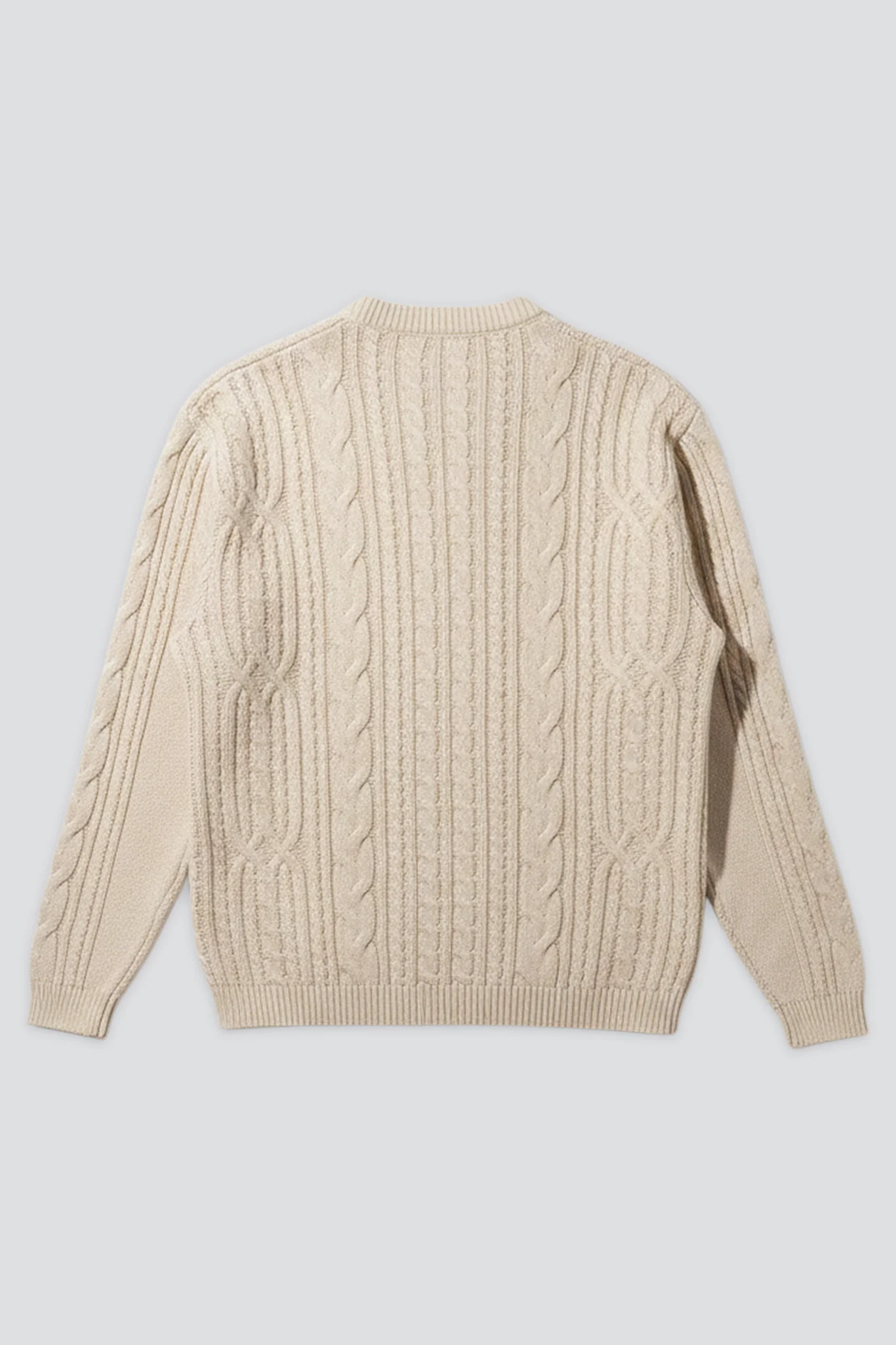 Ivory Braided Claridad Sweater - Image 5