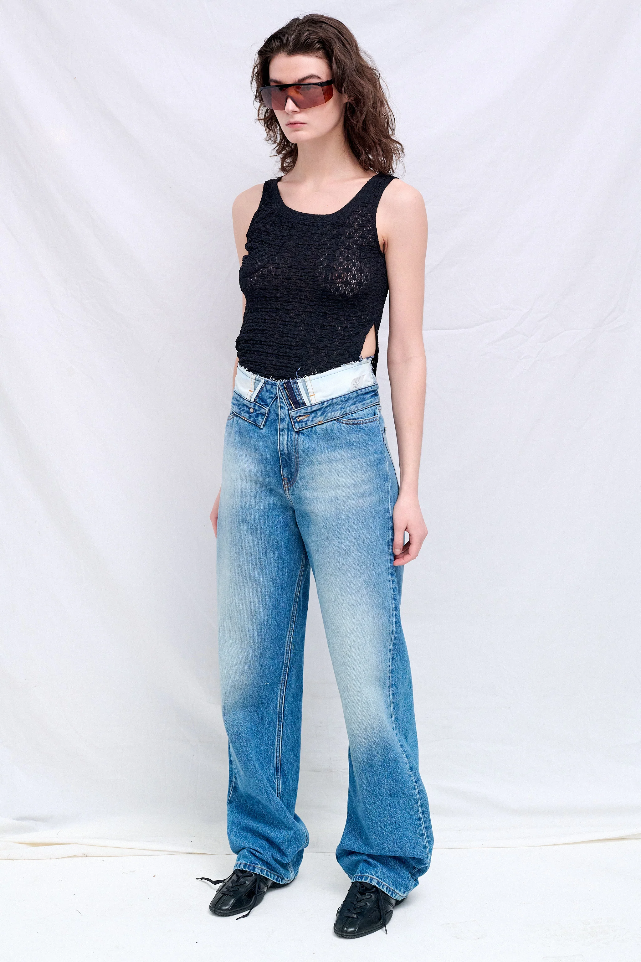Light Blue Pants 5 Pocket - Image 4