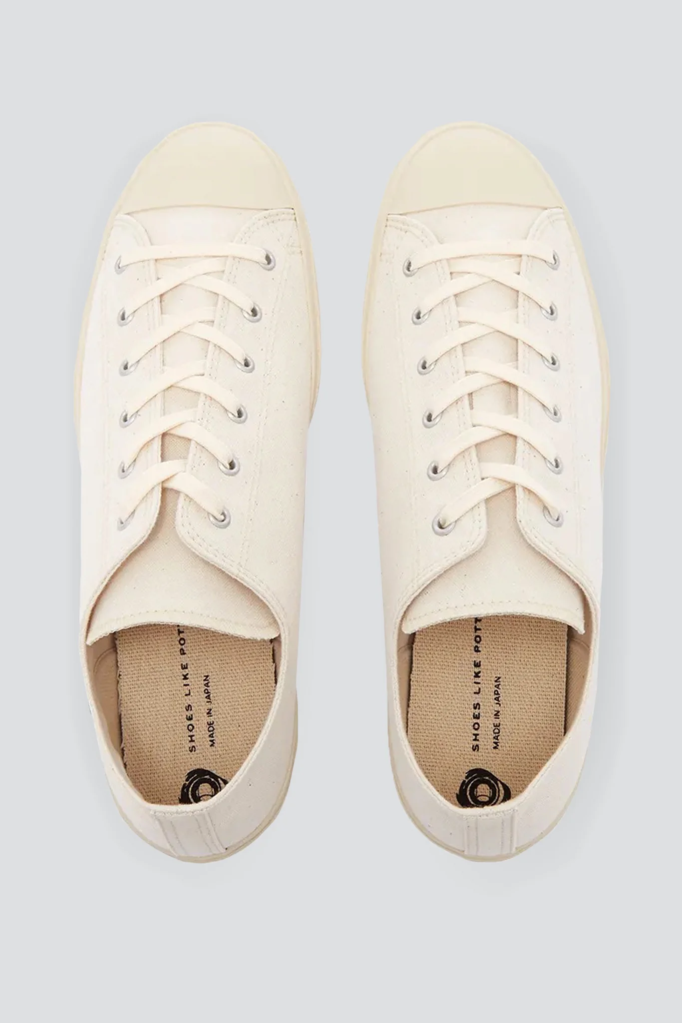 Low Canvas Sneaker - Natural - Image 3